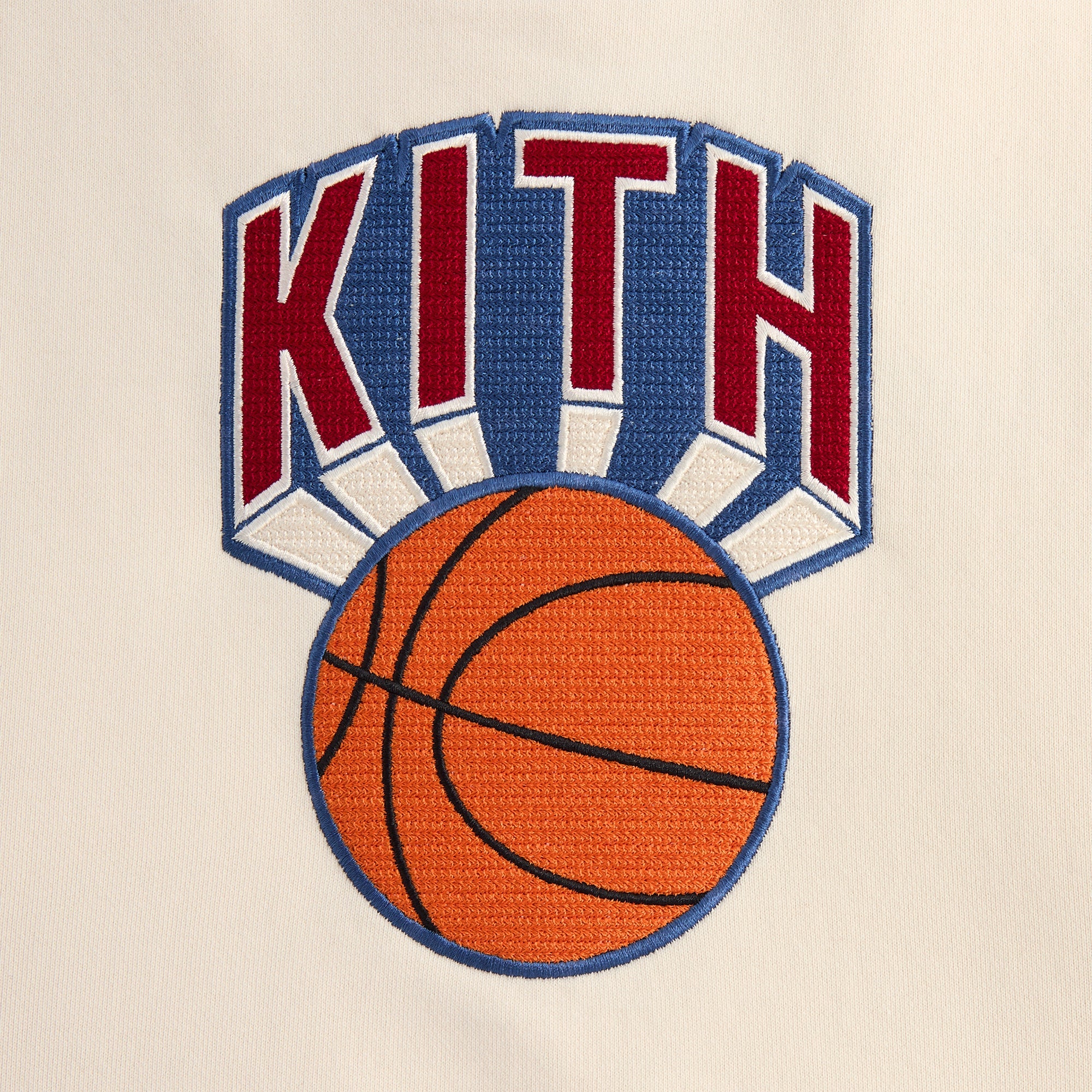 Kith Kids for the New York Knicks Nelson Crewneck - Sandrift - Image 4