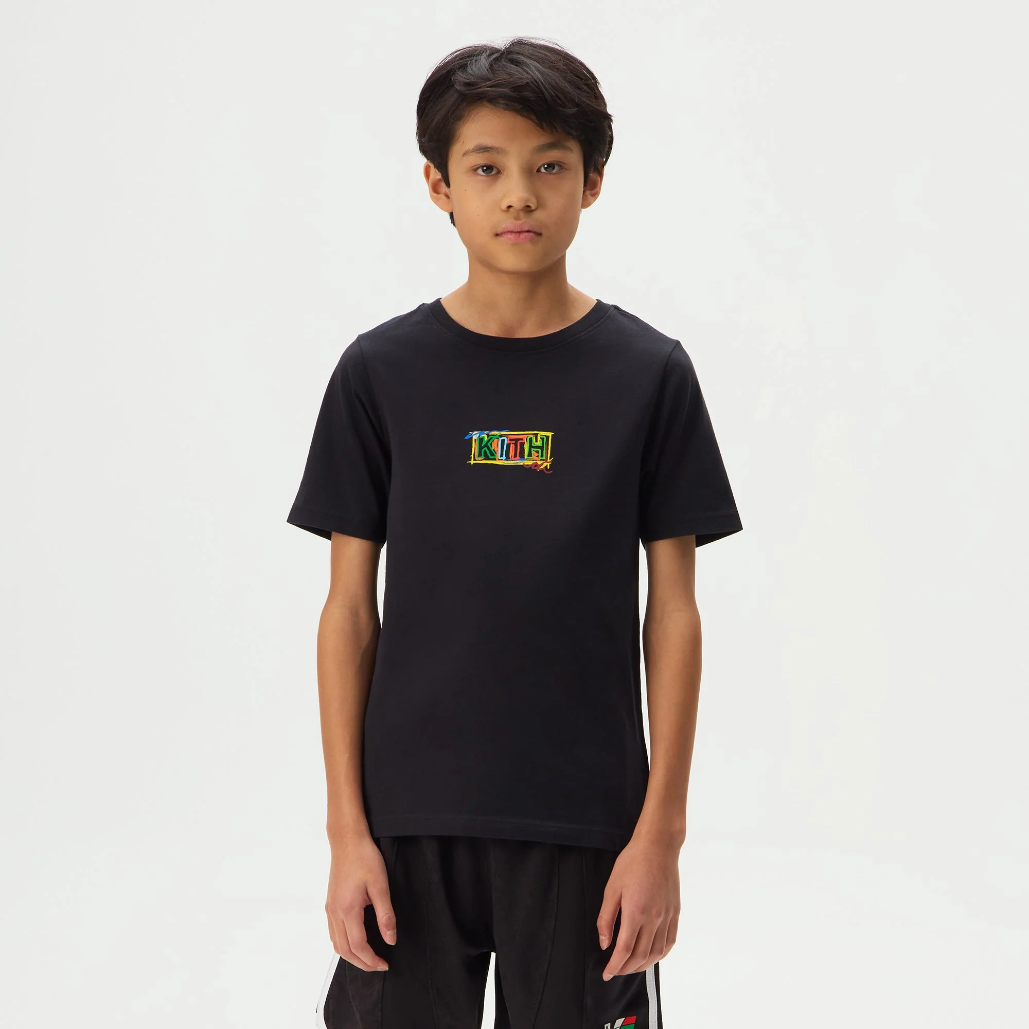 Kith Kids NY Sketchbook Classic Logo Tee - Black - Image 2