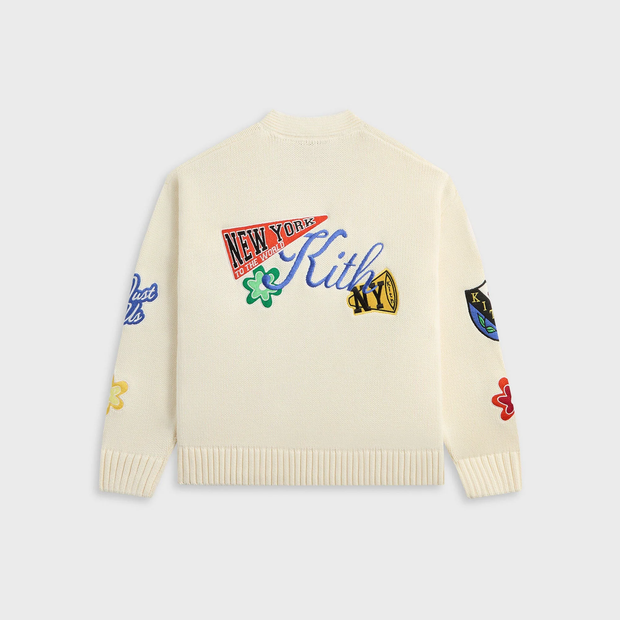 Kith Kids NY to the World Cardigan - Sandrift - Image 3