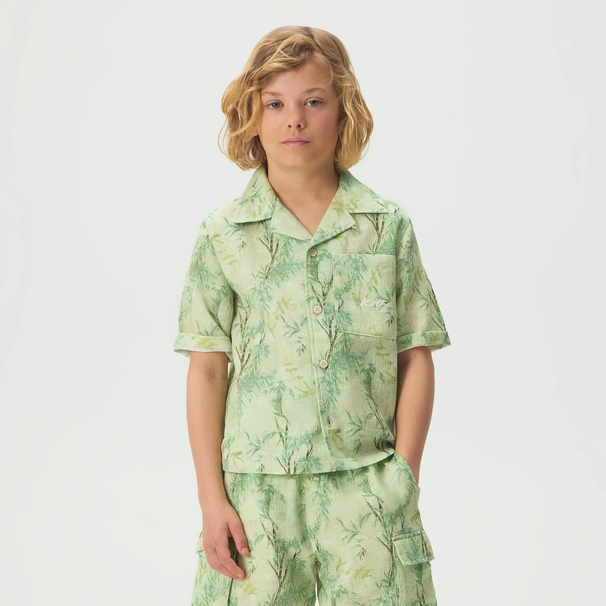 Kith Kids Printed Thompson Camp Shirt - Vera - Image 2