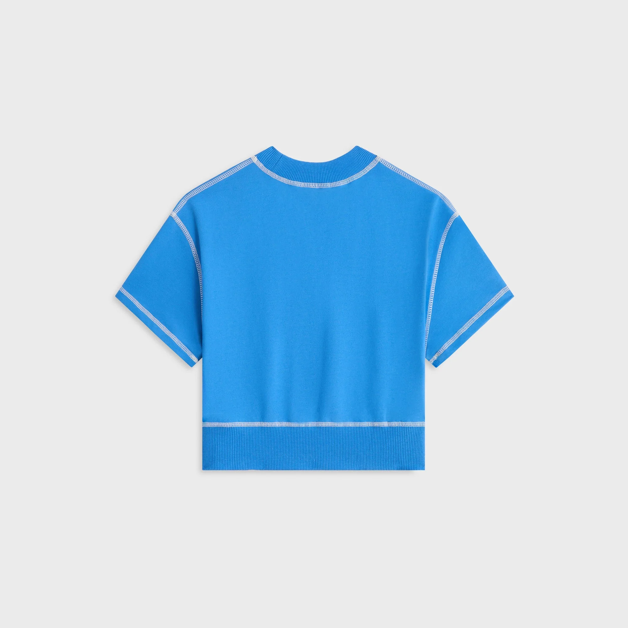 Kith Kids Short Sleeve Nelson Crewneck - Cobalt - Image 3