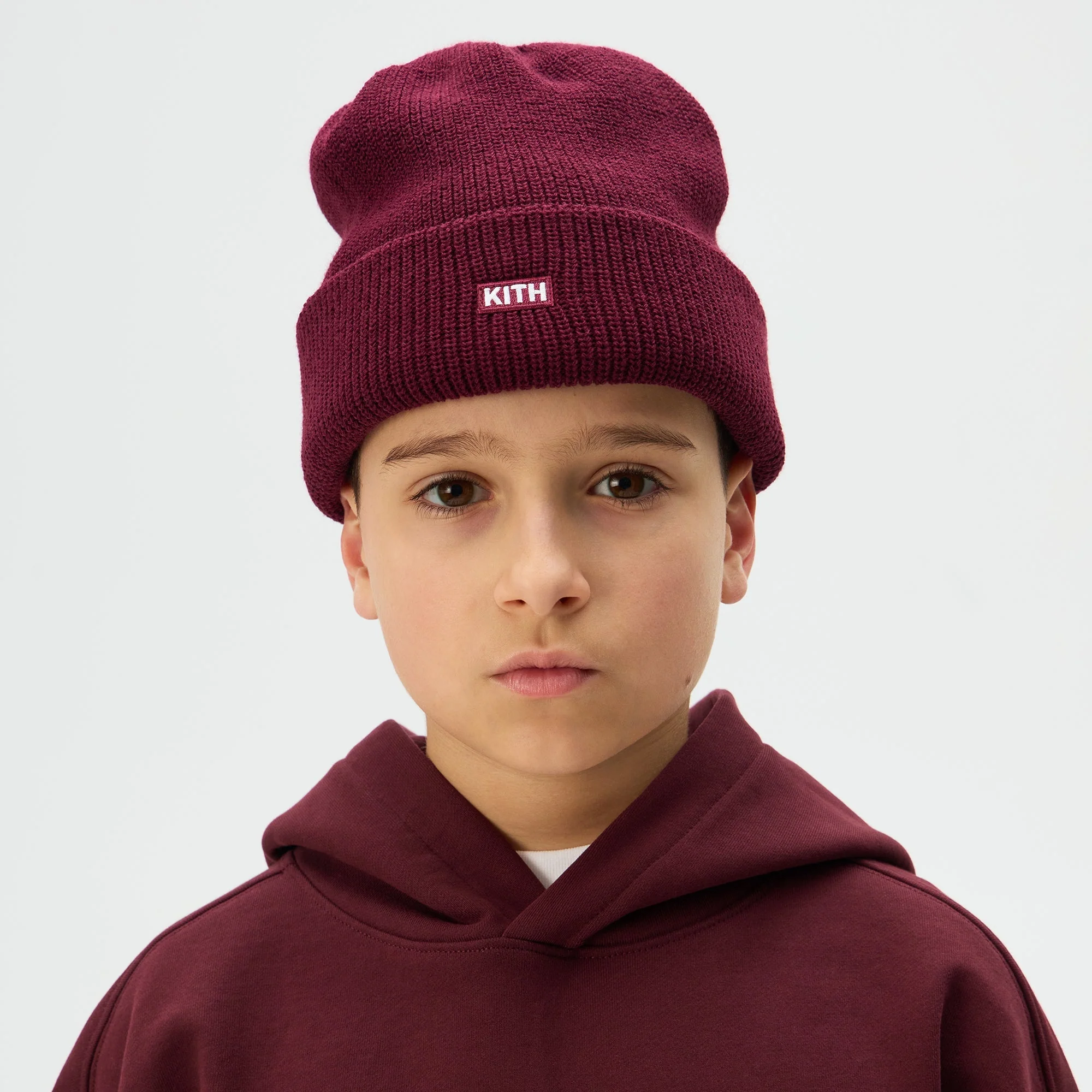 Kith Kids Classic Beanie - Magma - Image 2
