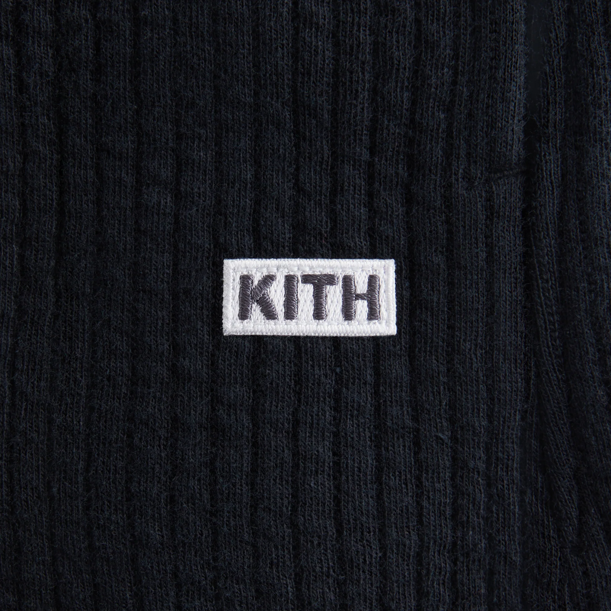 Kith Kids Quilted Nelson Sweatpant - Black - Image 3