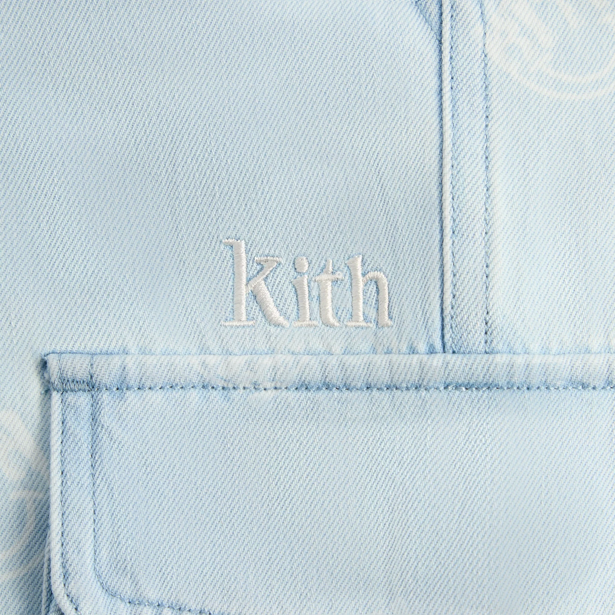 Kith Kids Kaiden Parachute Pant - Opal Light Wash - Image 4