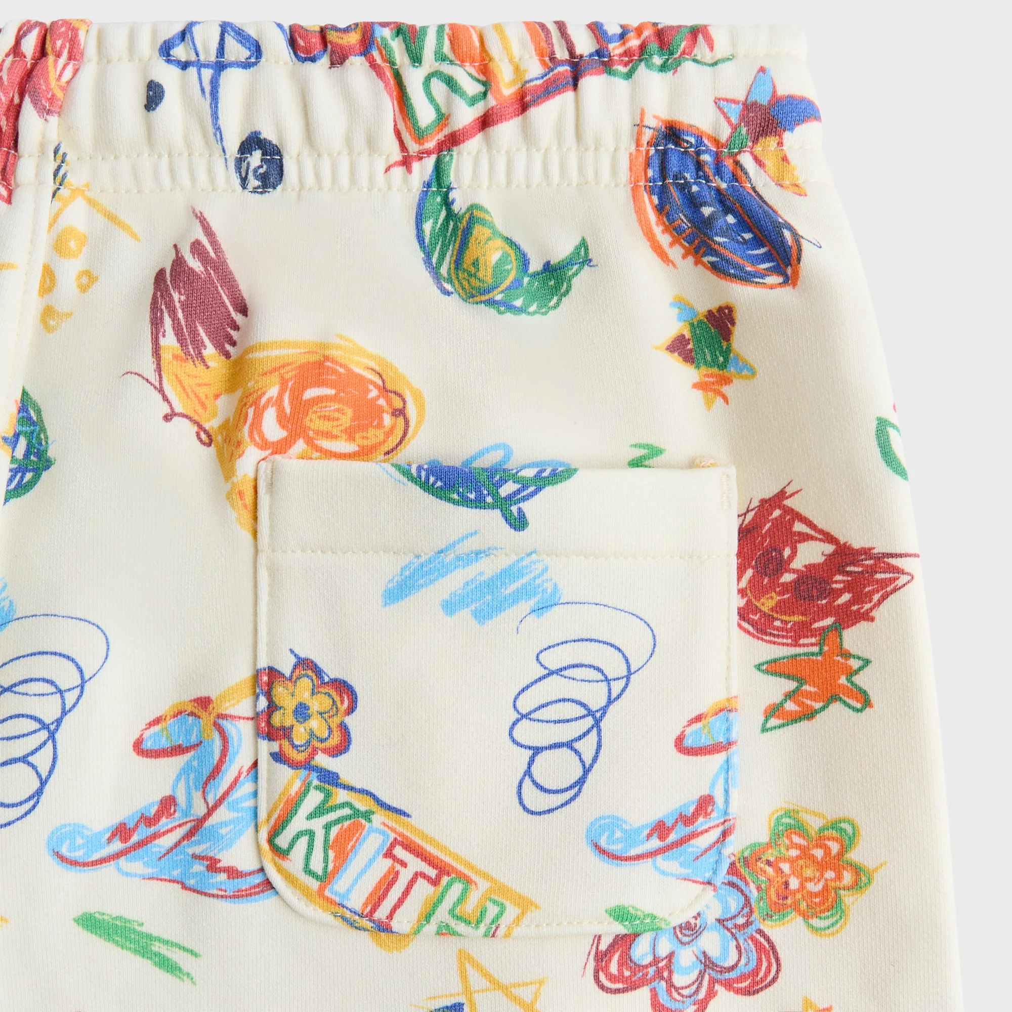 Kith Kids NY Sketchbook Nelson Sweatpant - Sandrift - Image 5
