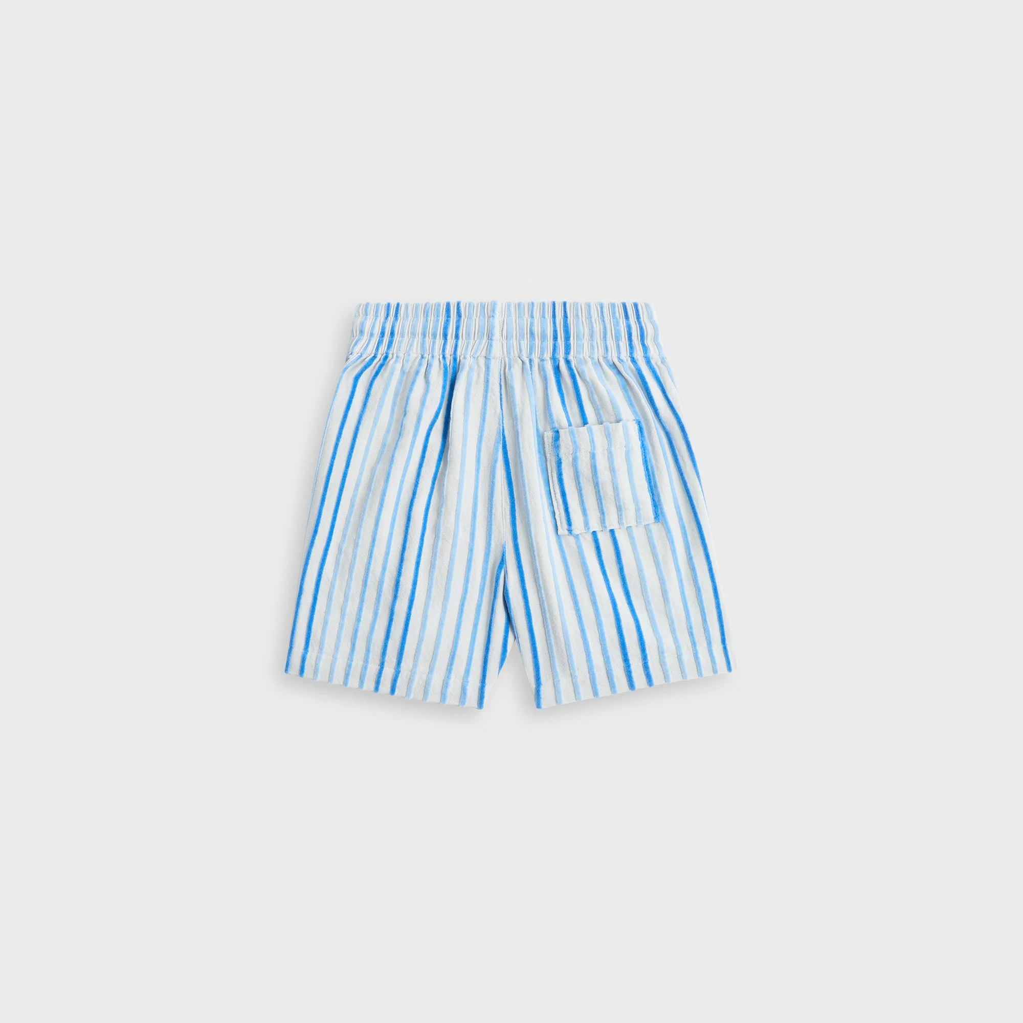 Kith Kids Chenille Stripe Thompson II Camp Short - Cornflower - Image 3