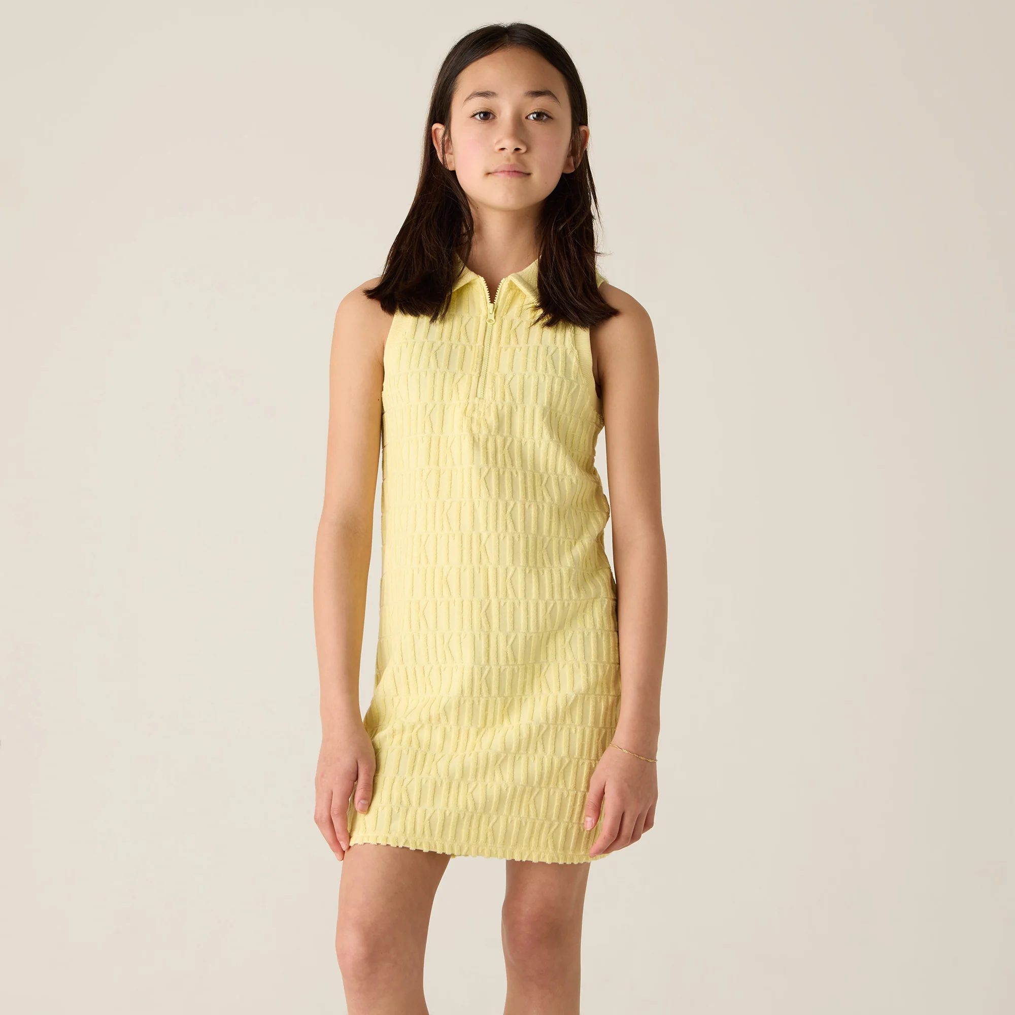 Kith Kids Monogram Terry Polo Dress - Ray - Image 2
