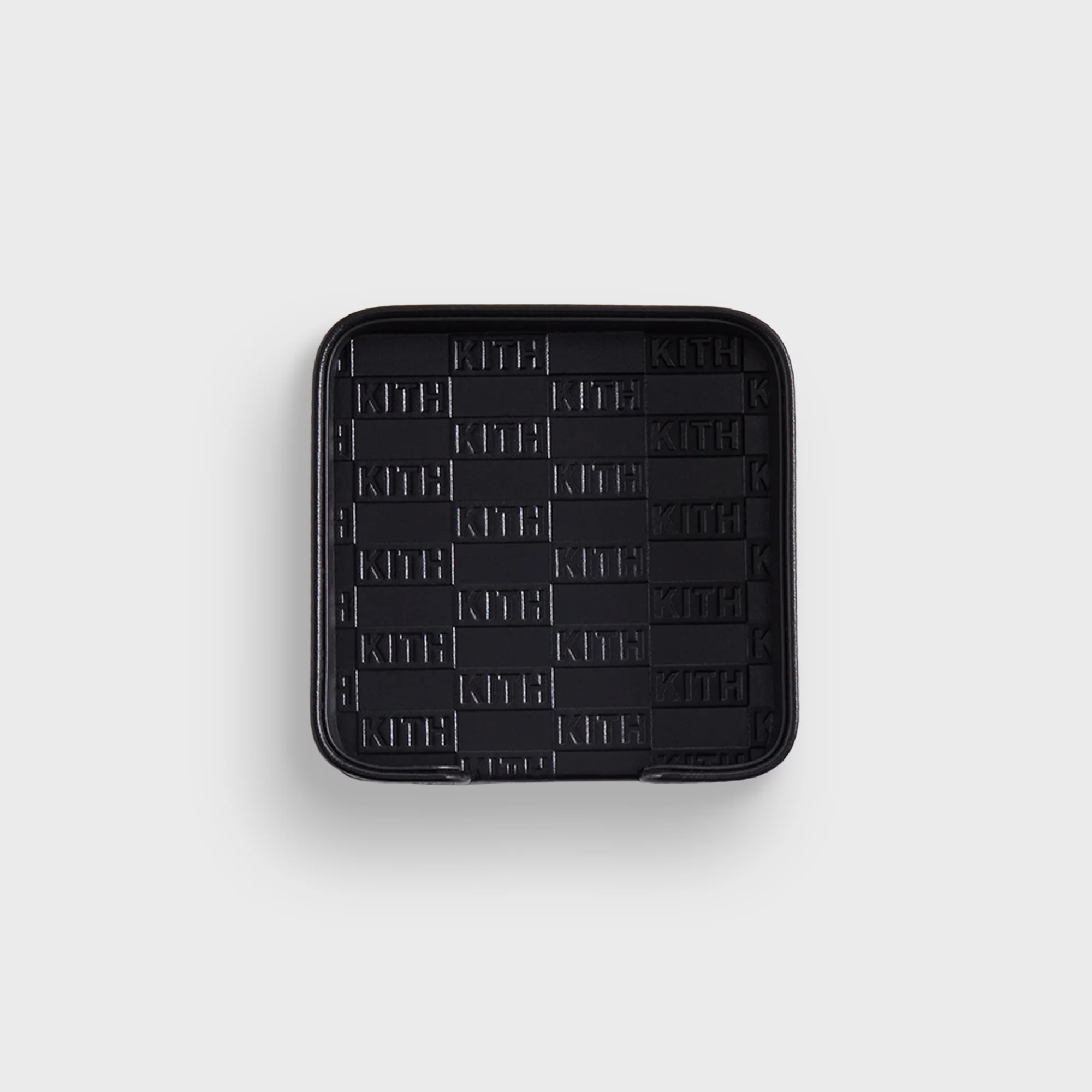 Kith Monogram Leather Coasters - Black - Image 3