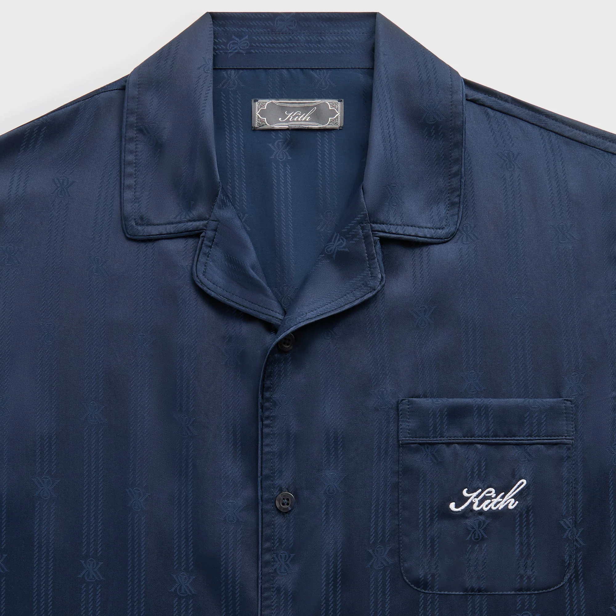 Kith Crest Monogram Pajama Set - Nocturnal - Image 6