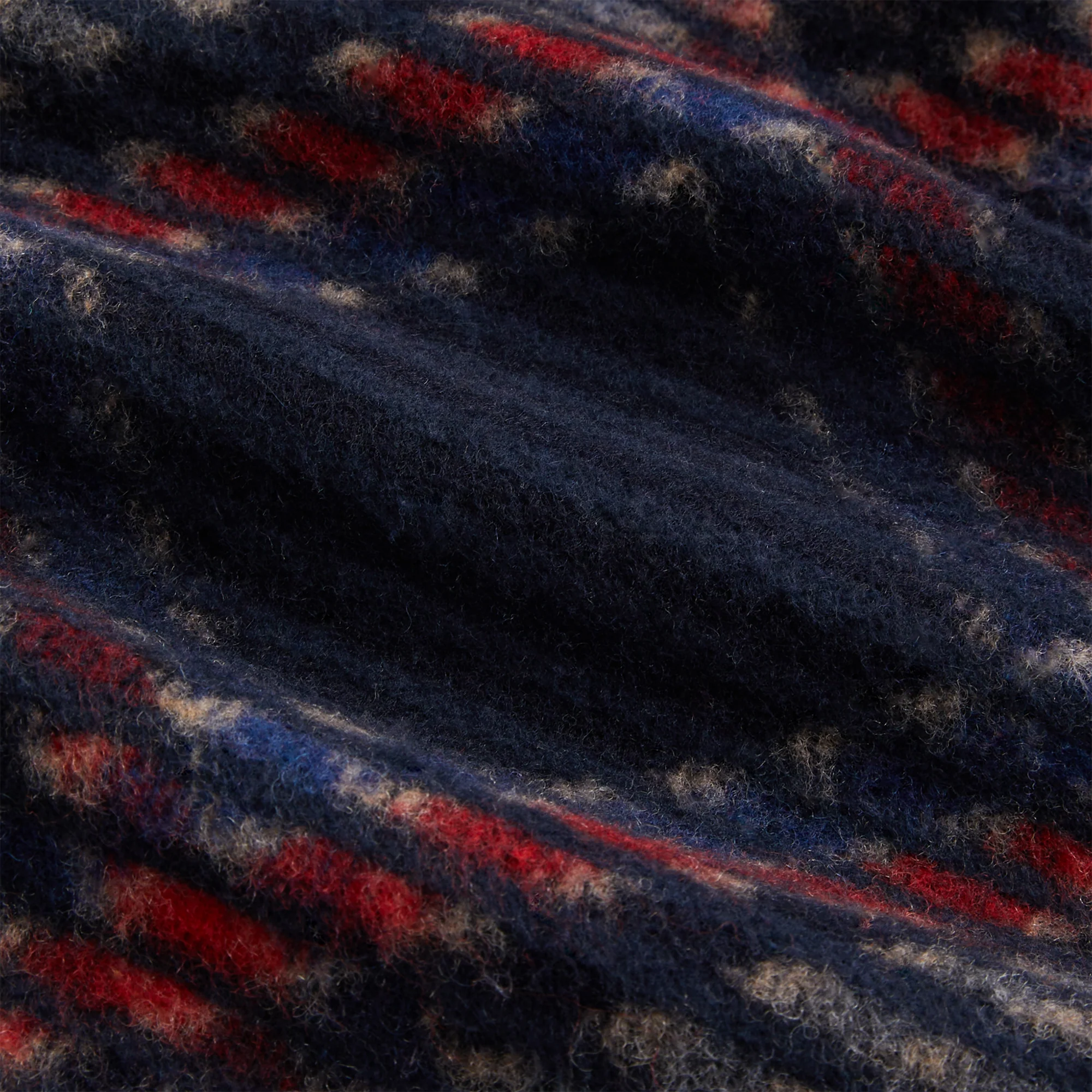 Kith for Bergdorf Goodman Plaid Double Breasted Royce Coat - Nocturnal - Image 9