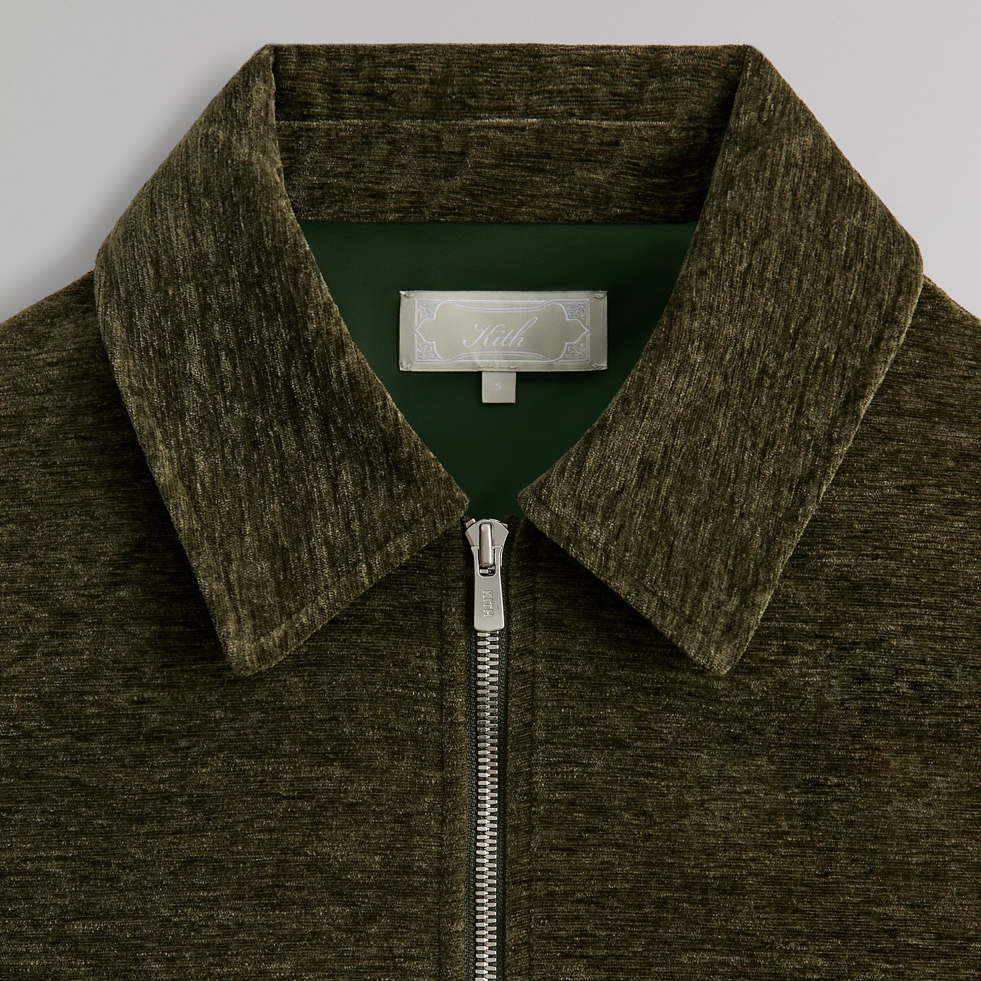 Kith Chenille Full Zip Coaches Jacket - Aspect - Image 4