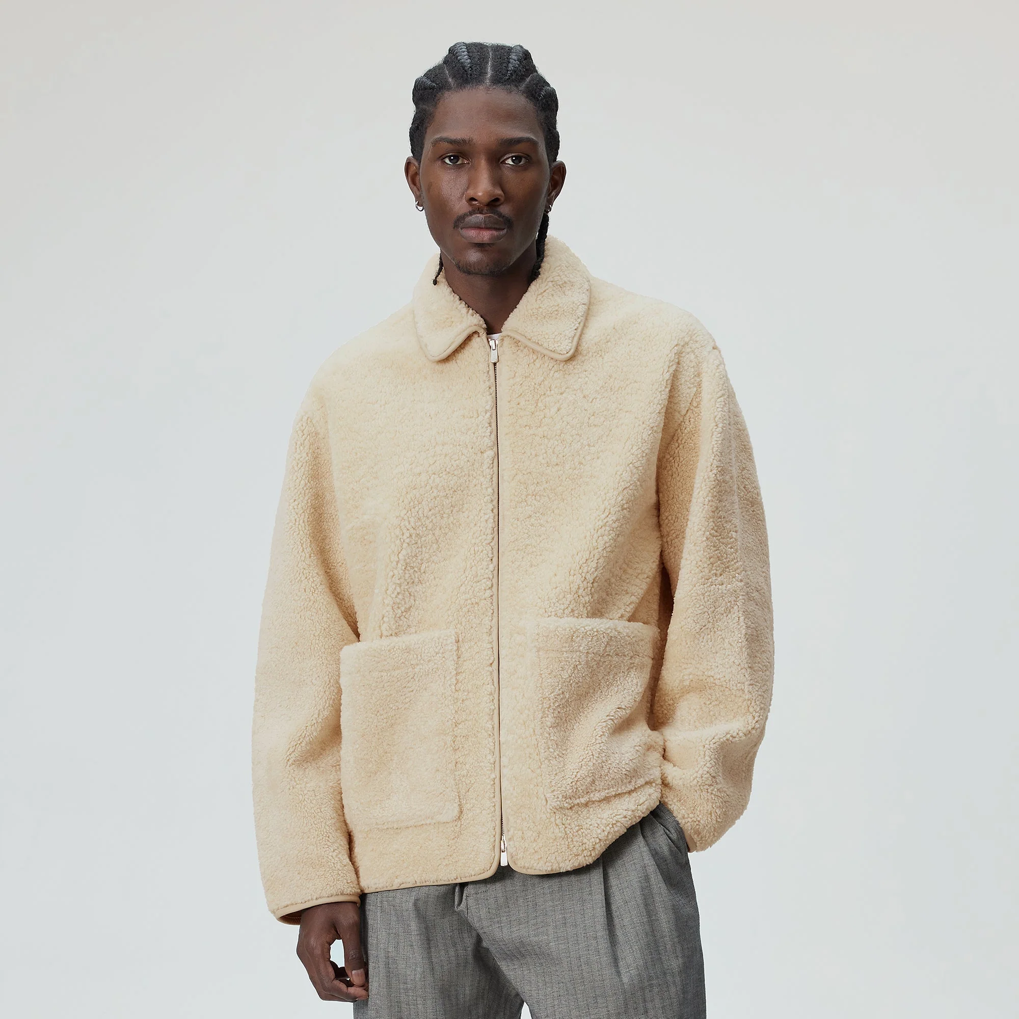 Kith Archer Shearling Jacket - Sector - Image 2
