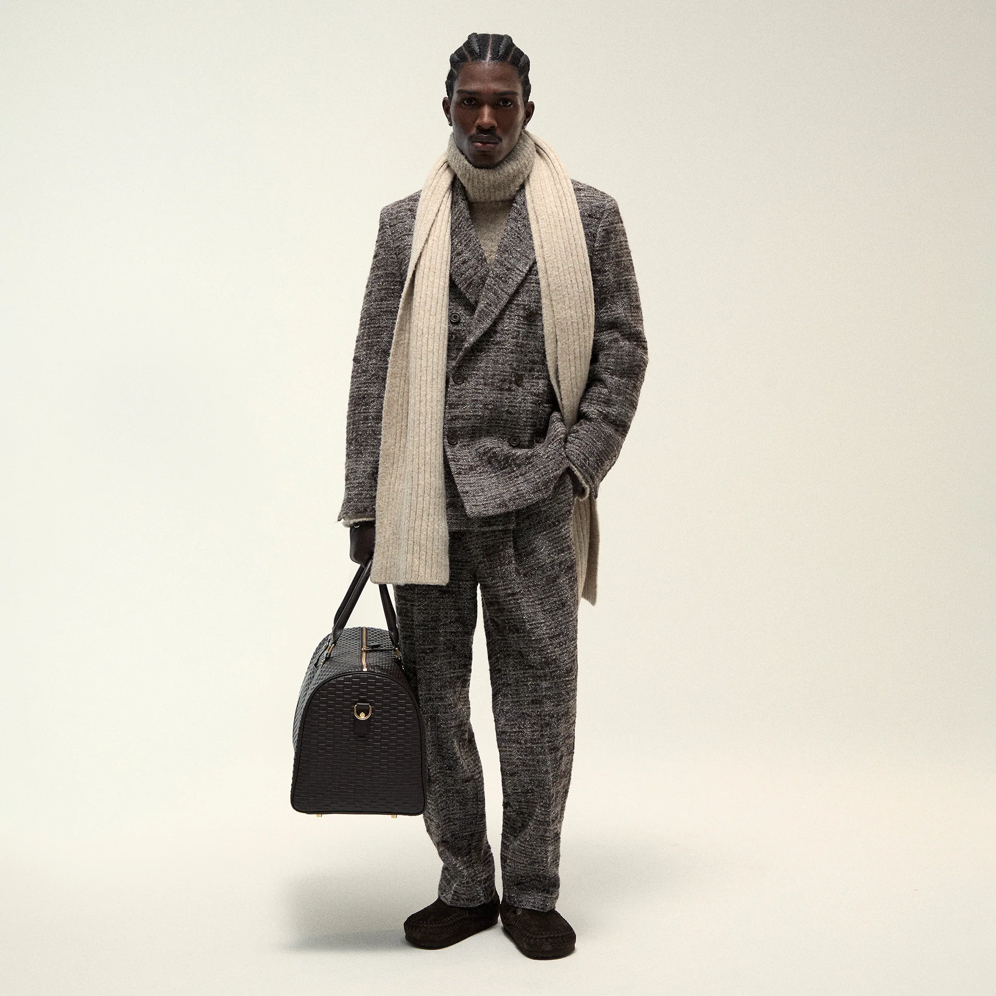 &Kin Tweed Julius Blazer - Theory - Image 3