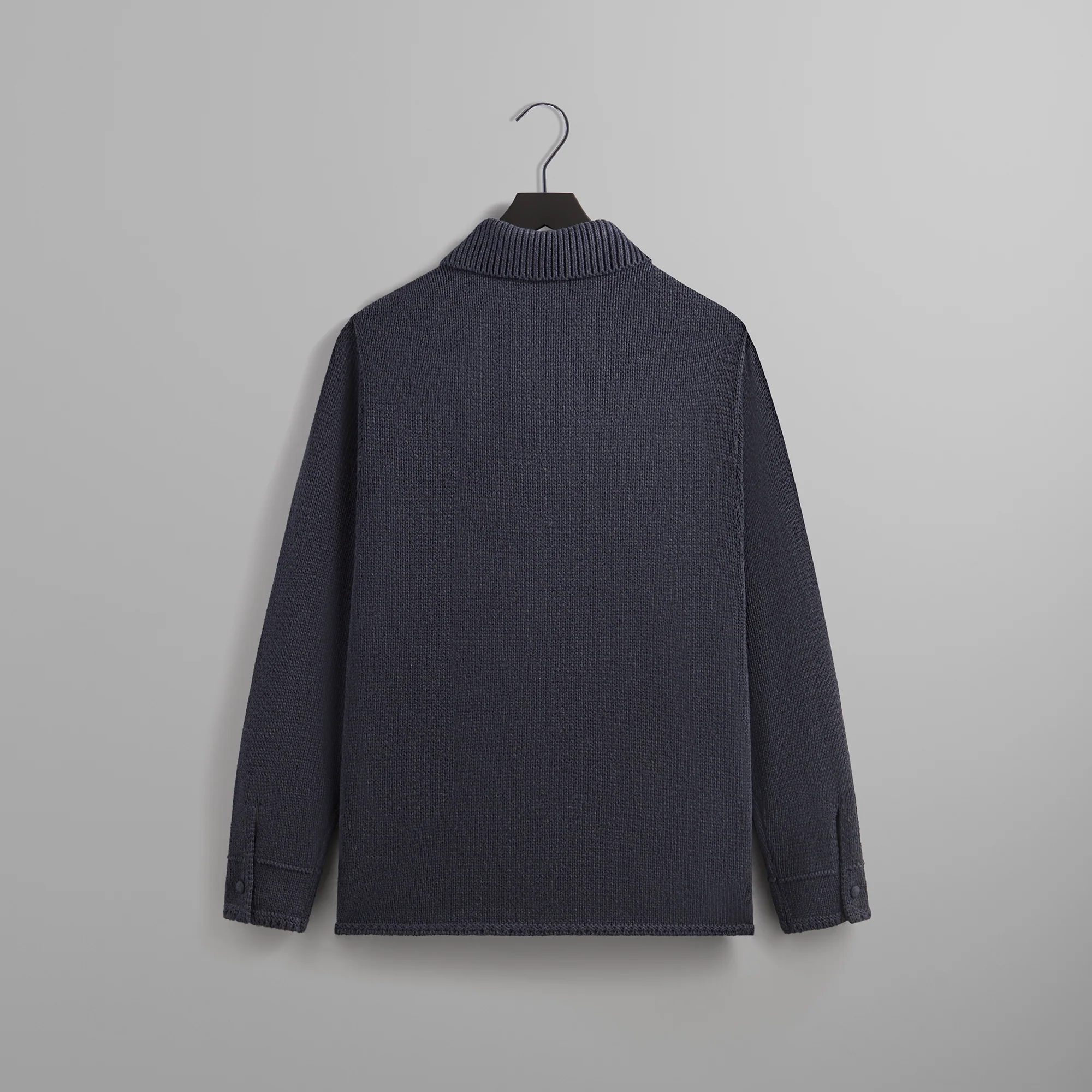 Kith Chunky Knit Ginza Cardigan - Tincture Heather - Image 2