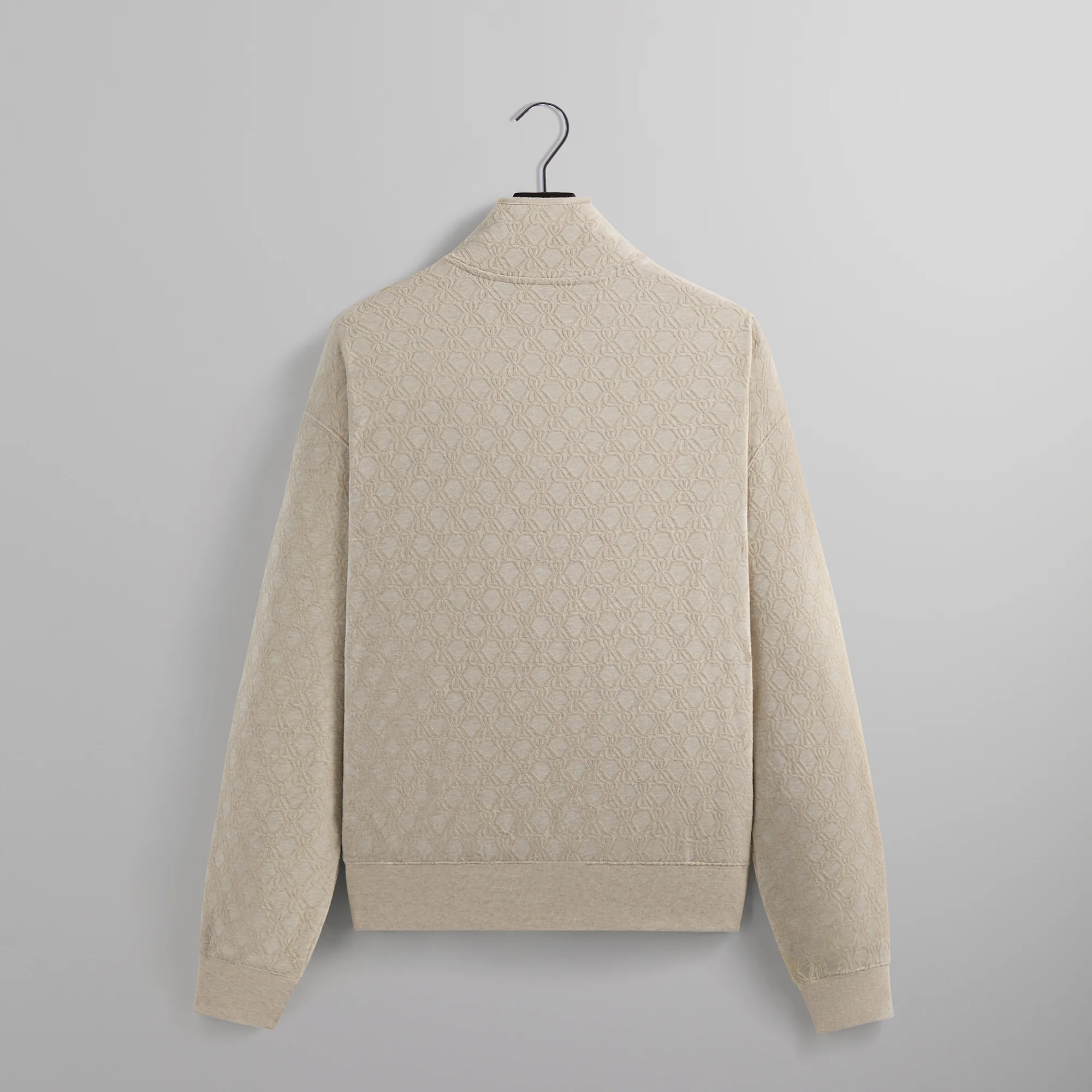 Kith Bonded Fleece Wyona Full Zip - Sandy Heather - Image 3