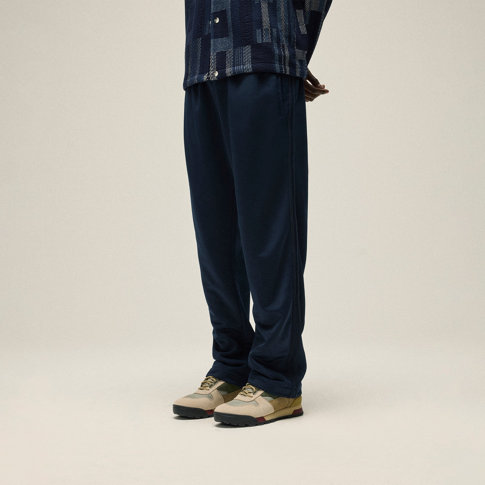 Kith Geometric Knit Coaches Jacket - Nocturnal - Image 3