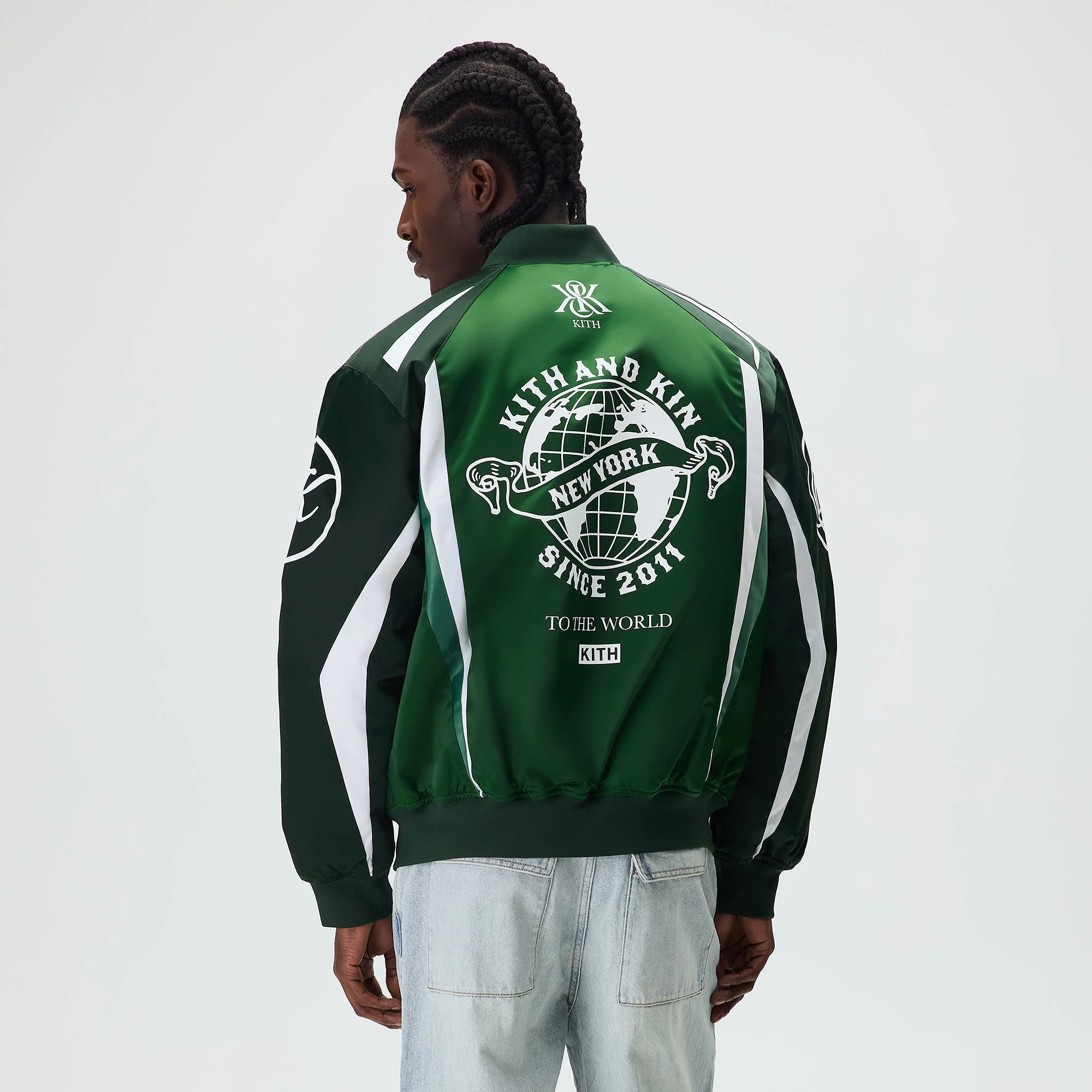 Kith Roy Racing Nylon Bomber Jacket - Stadium - Image 3