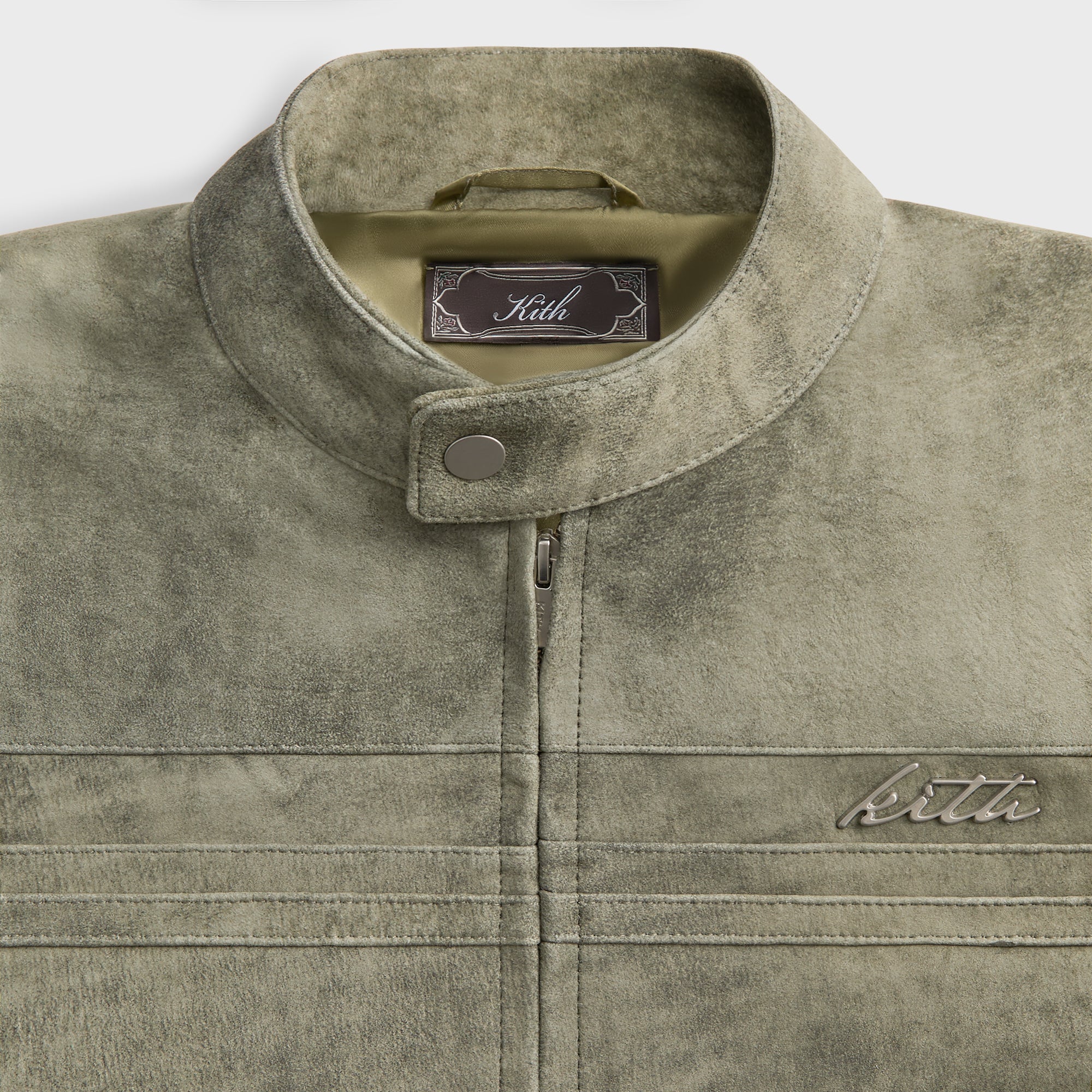 Kith Washed Suede Rossi Moto Jacket - Flagstaff - Image 4