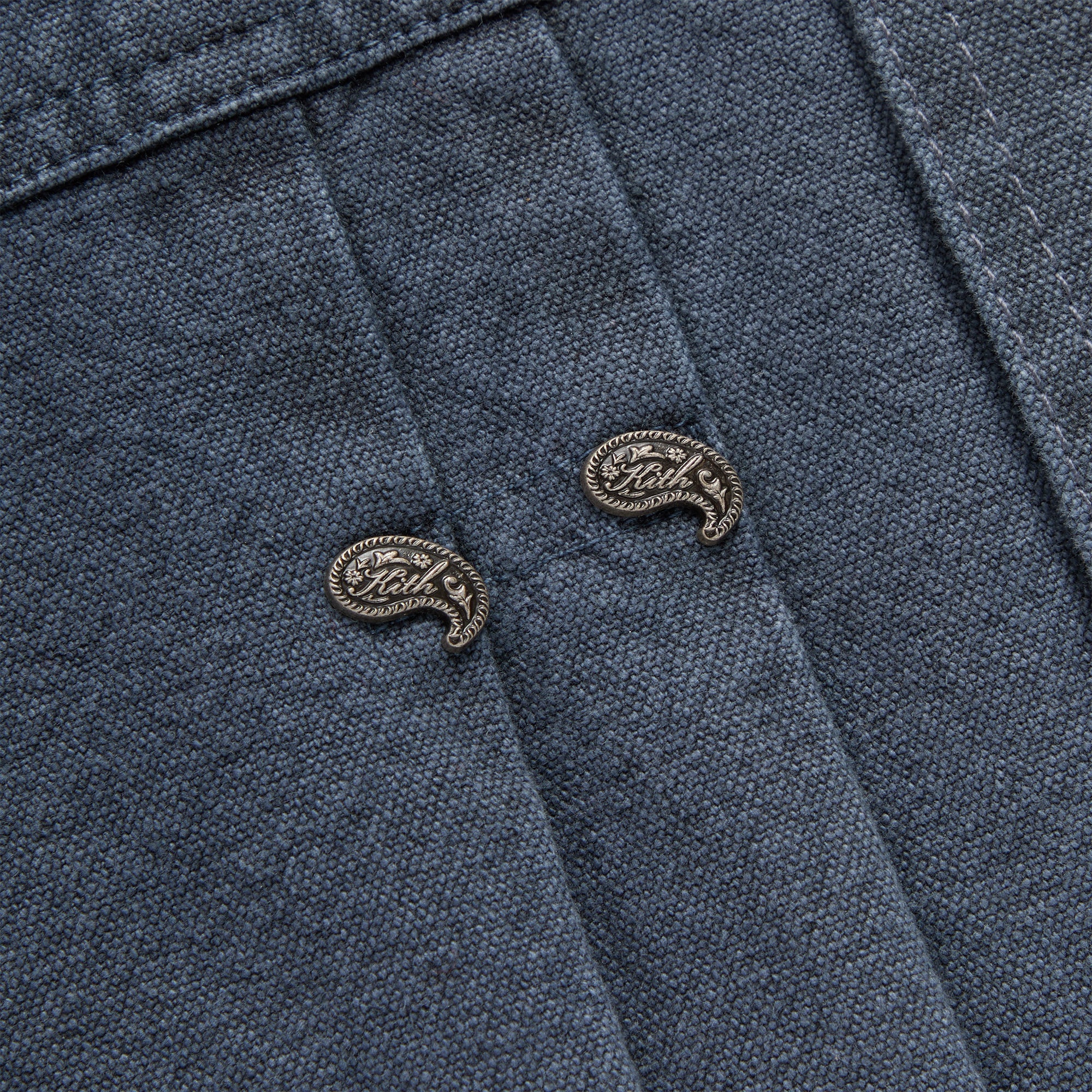Kith Washed Canvas Ariel Blouson Jacket - Placid - Image 5