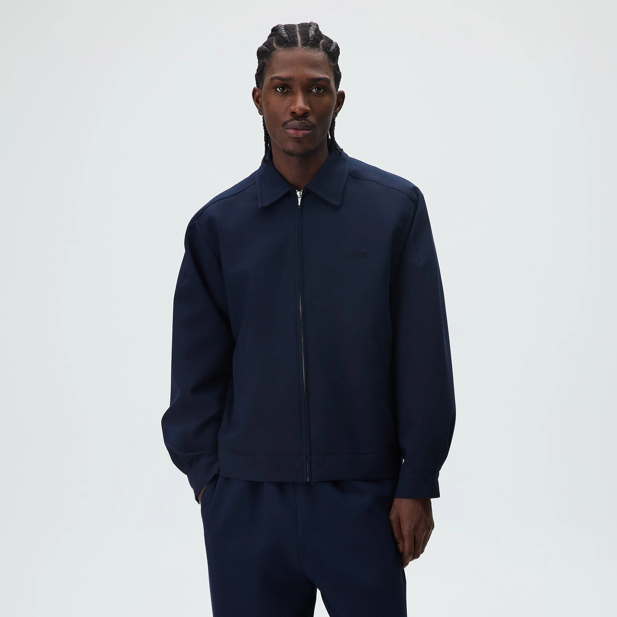 Kith Midweight Double Weave Huron Jacket - Nocturnal - Image 2