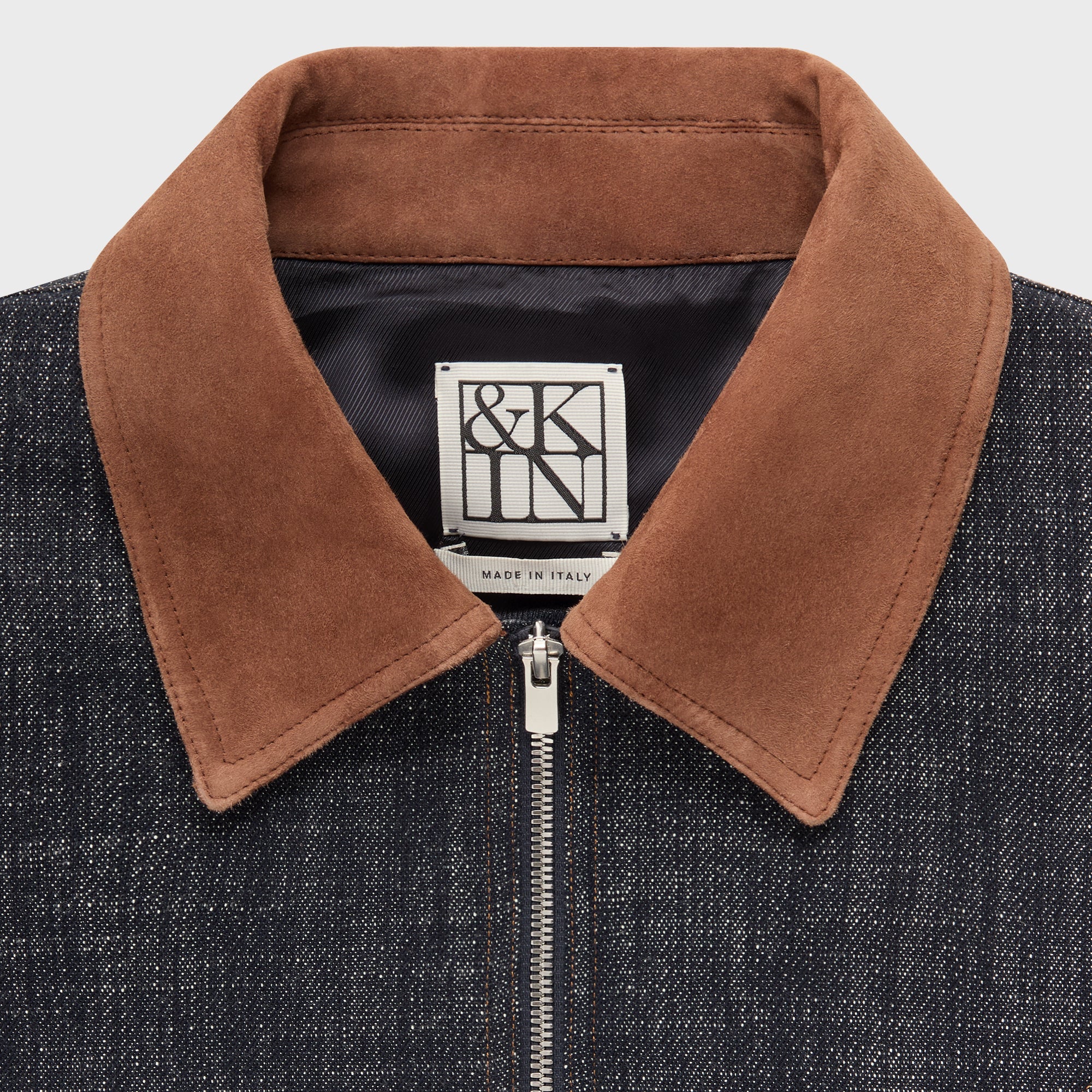 &Kin Cassius Blouson Jacket - Blue Navy - Image 4