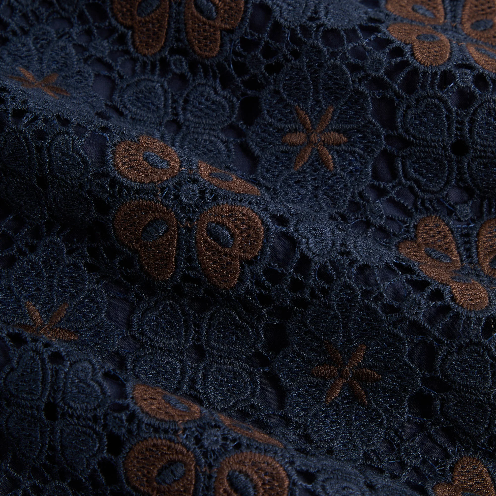 &Kin Retro Floral Lace Eddy Jacket - Cosmos - Image 5