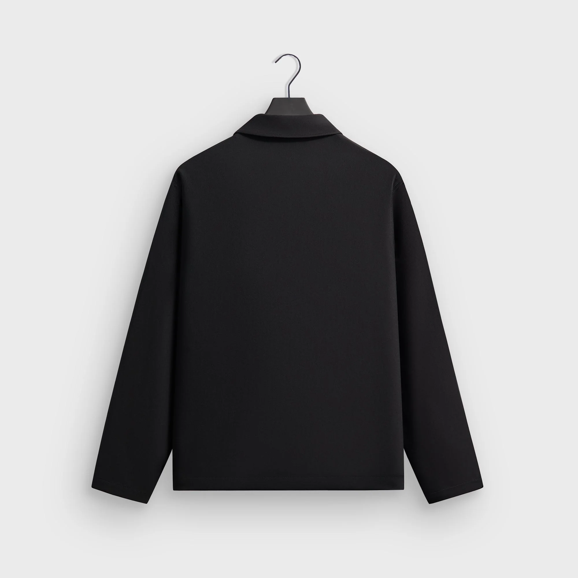Kith Midweight Double Weave Coaches Jacket - Black - Image 3