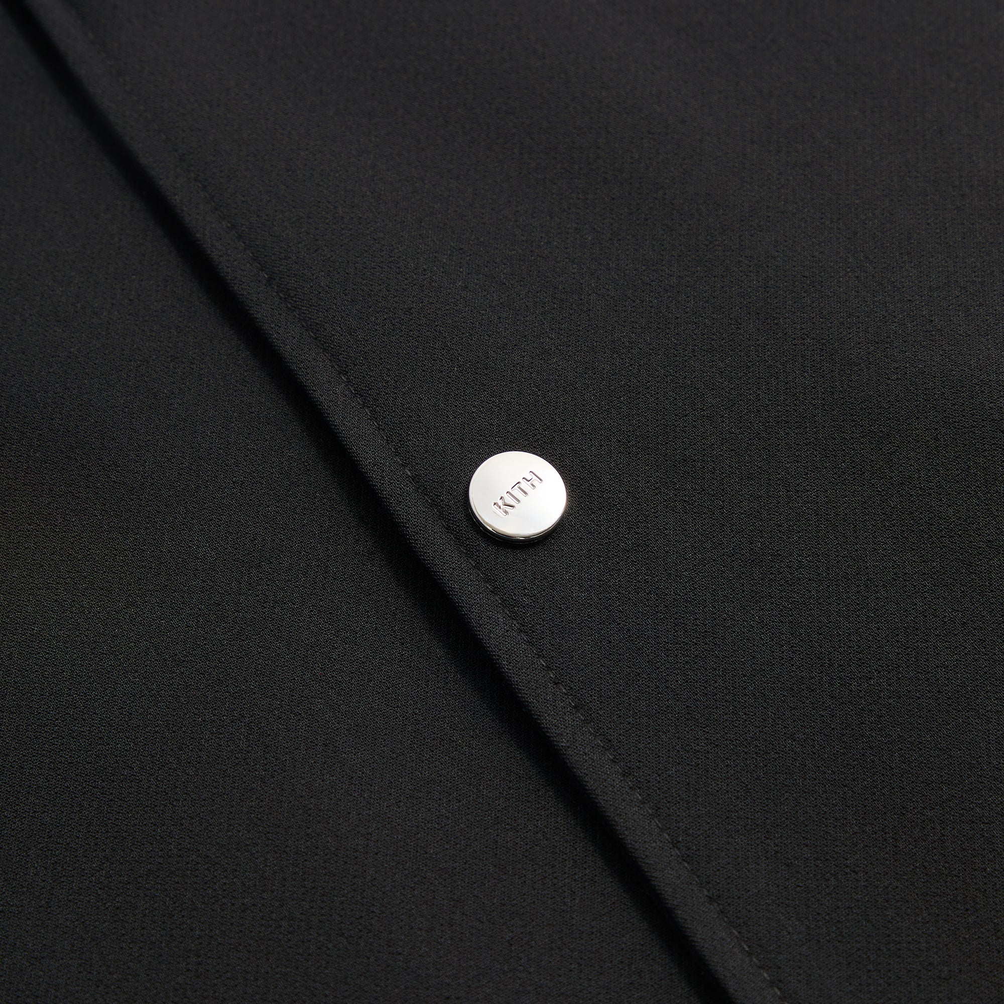Kith Midweight Double Weave Coaches Jacket - Black - Image 5