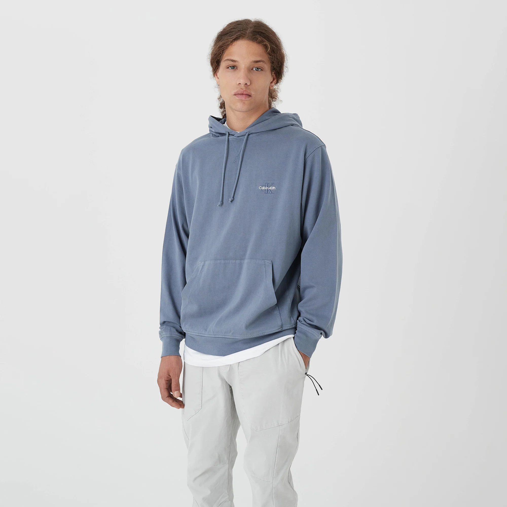 Kith for Calvin Klein Indigo Williams I Hoodie - Indigo - Image 5