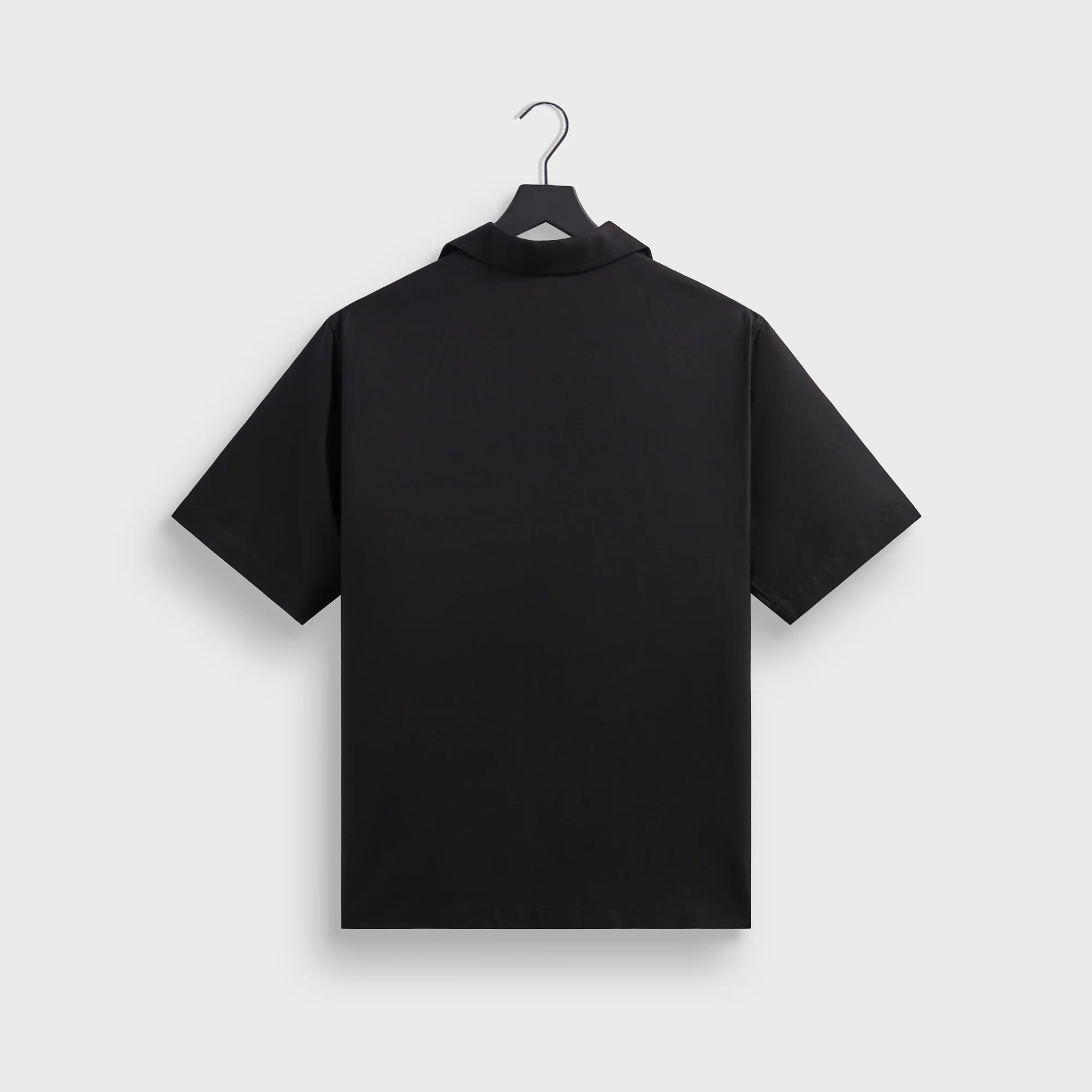 Kith Silk Cotton Thompson Camp Collar Shirt - Black - Image 3
