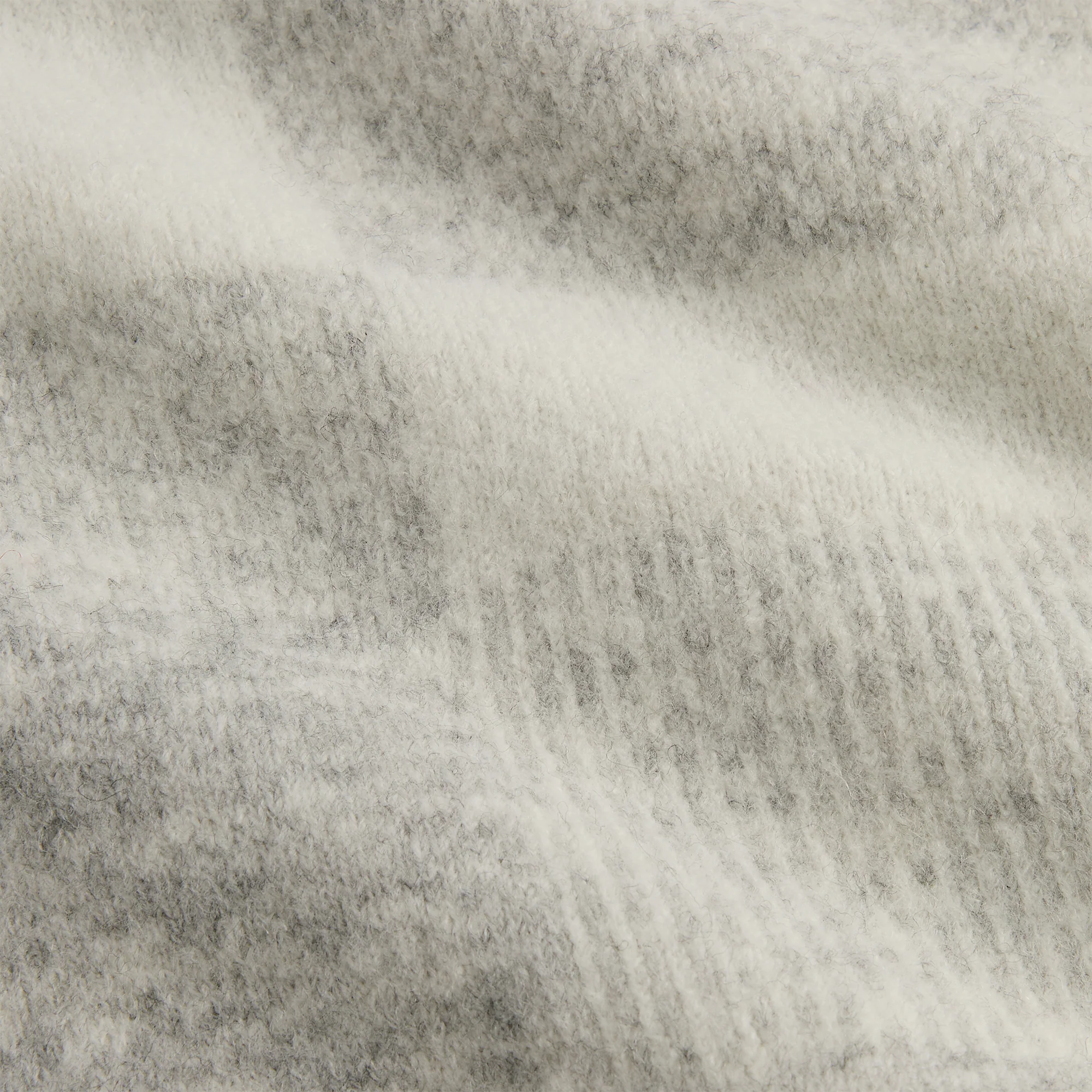 Kith Lewis Check Sweater - Light Heather Grey - Image 5