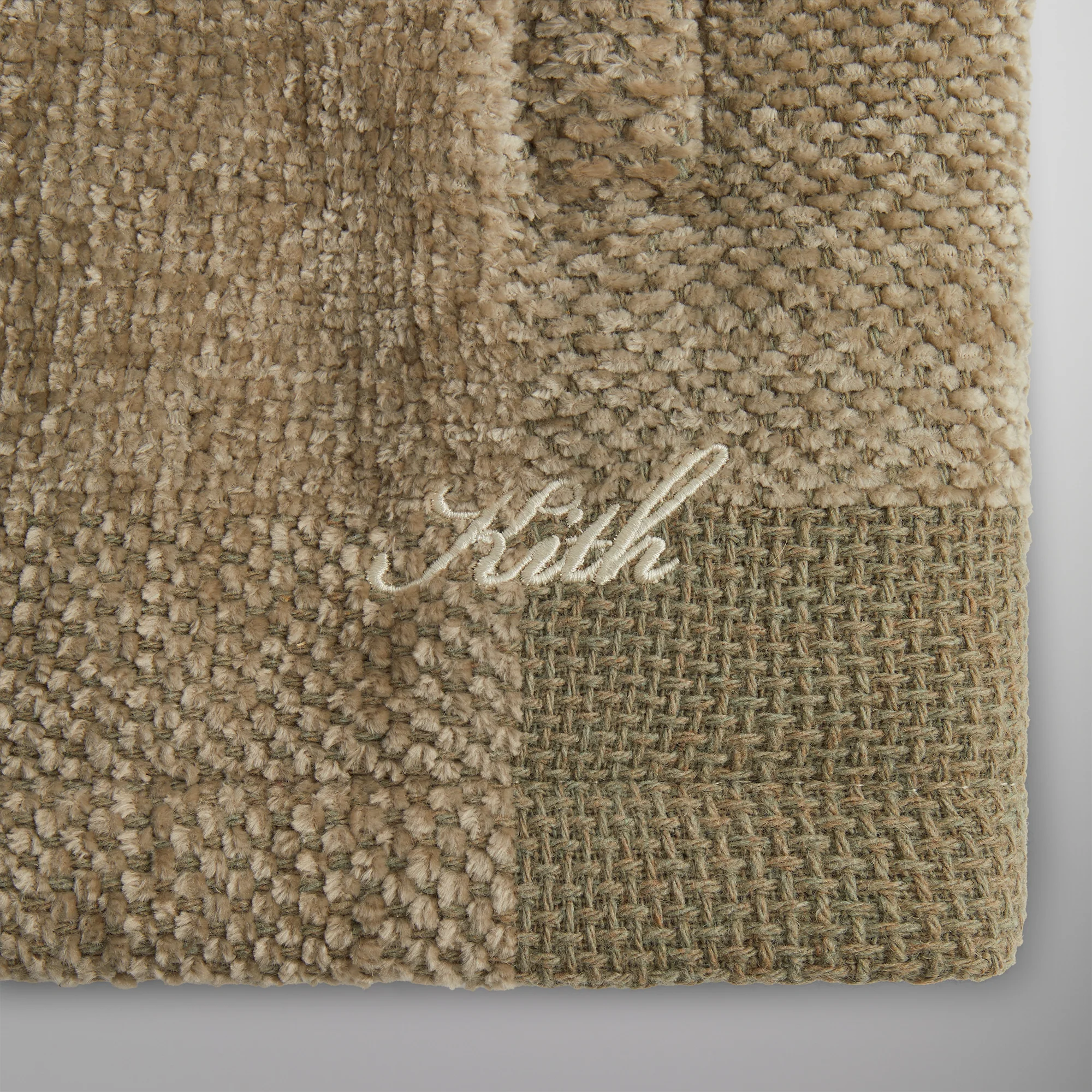 Kith Chenille Plaid Brixton Puffed Shirt Jacket - Palomino - Image 4