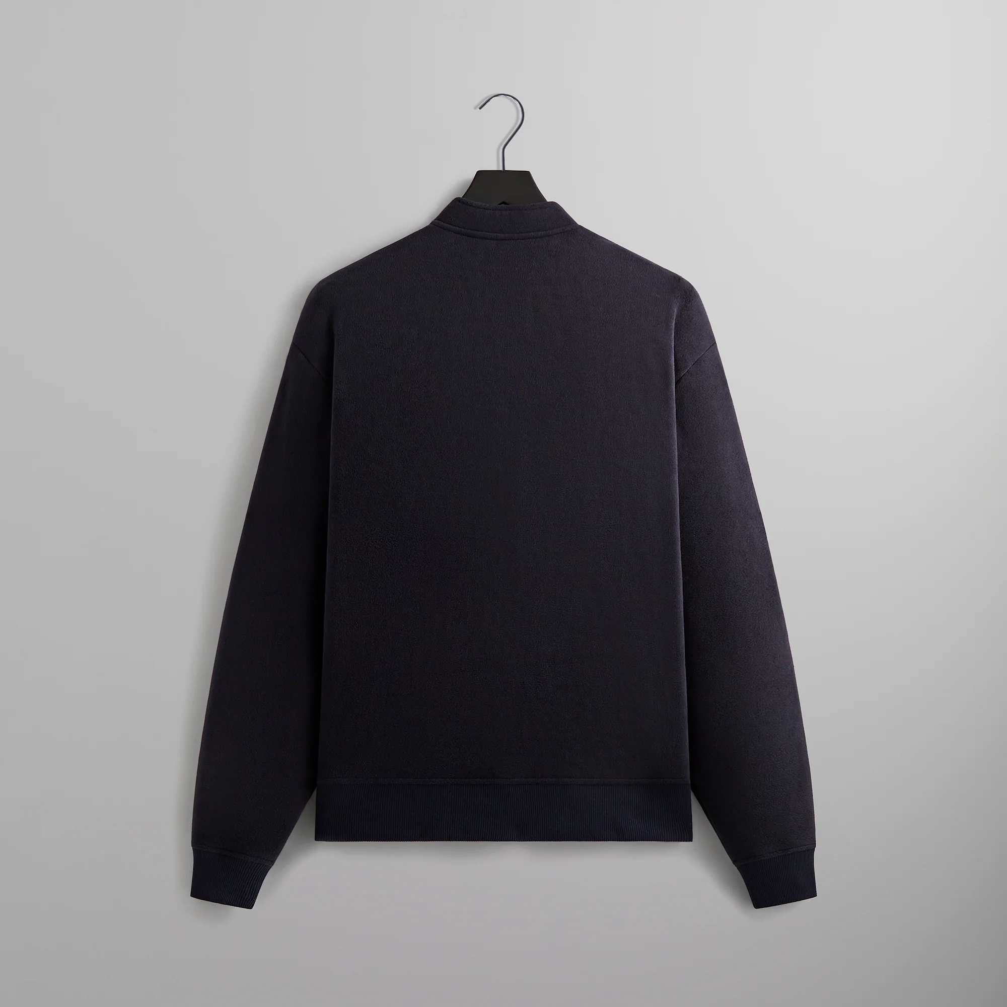 Kith Bonded Sherpa Strauss Cross Front Cardigan - Ink - Image 2