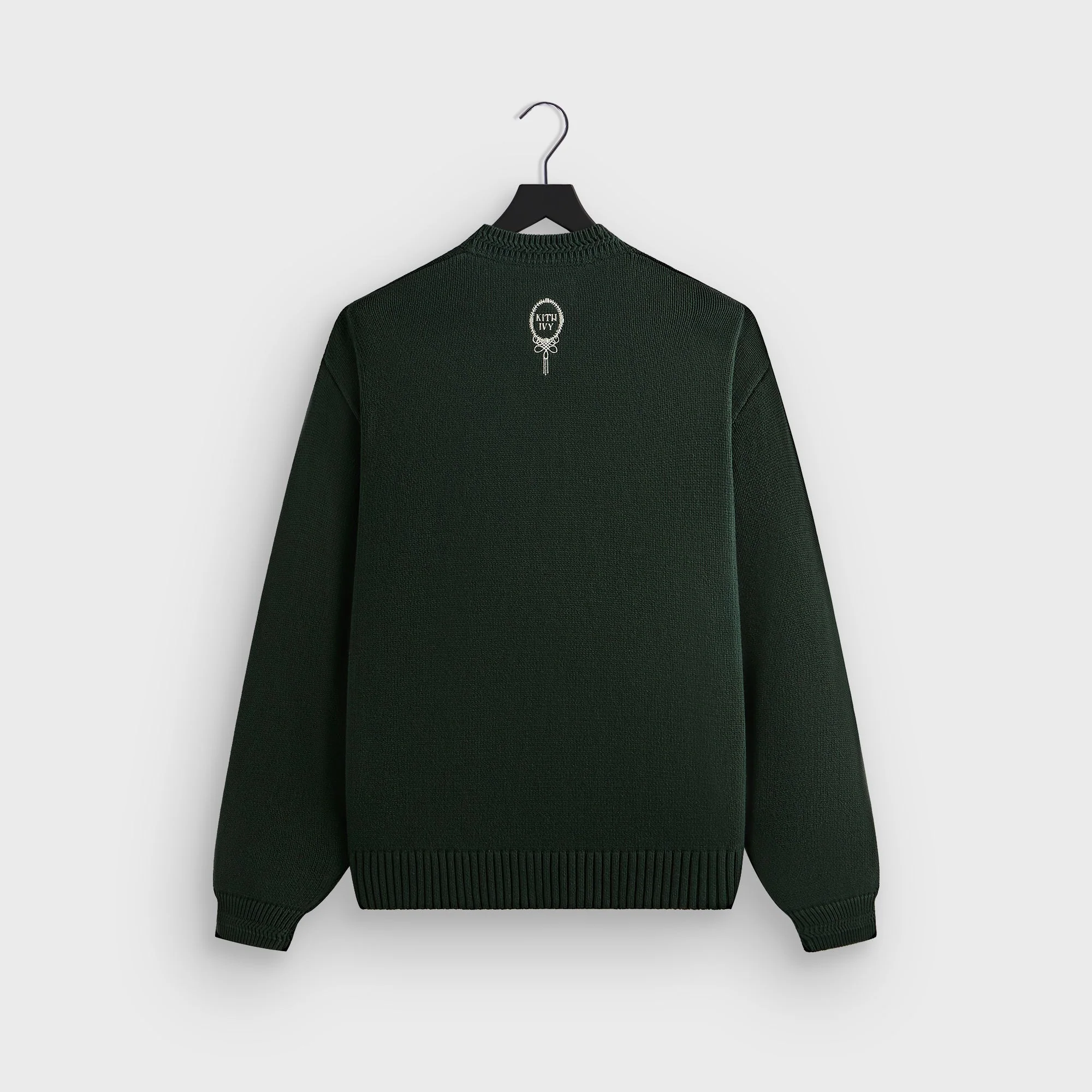 Kith Ivy Emblem Crewneck Sweater - Ivy Green - Image 3
