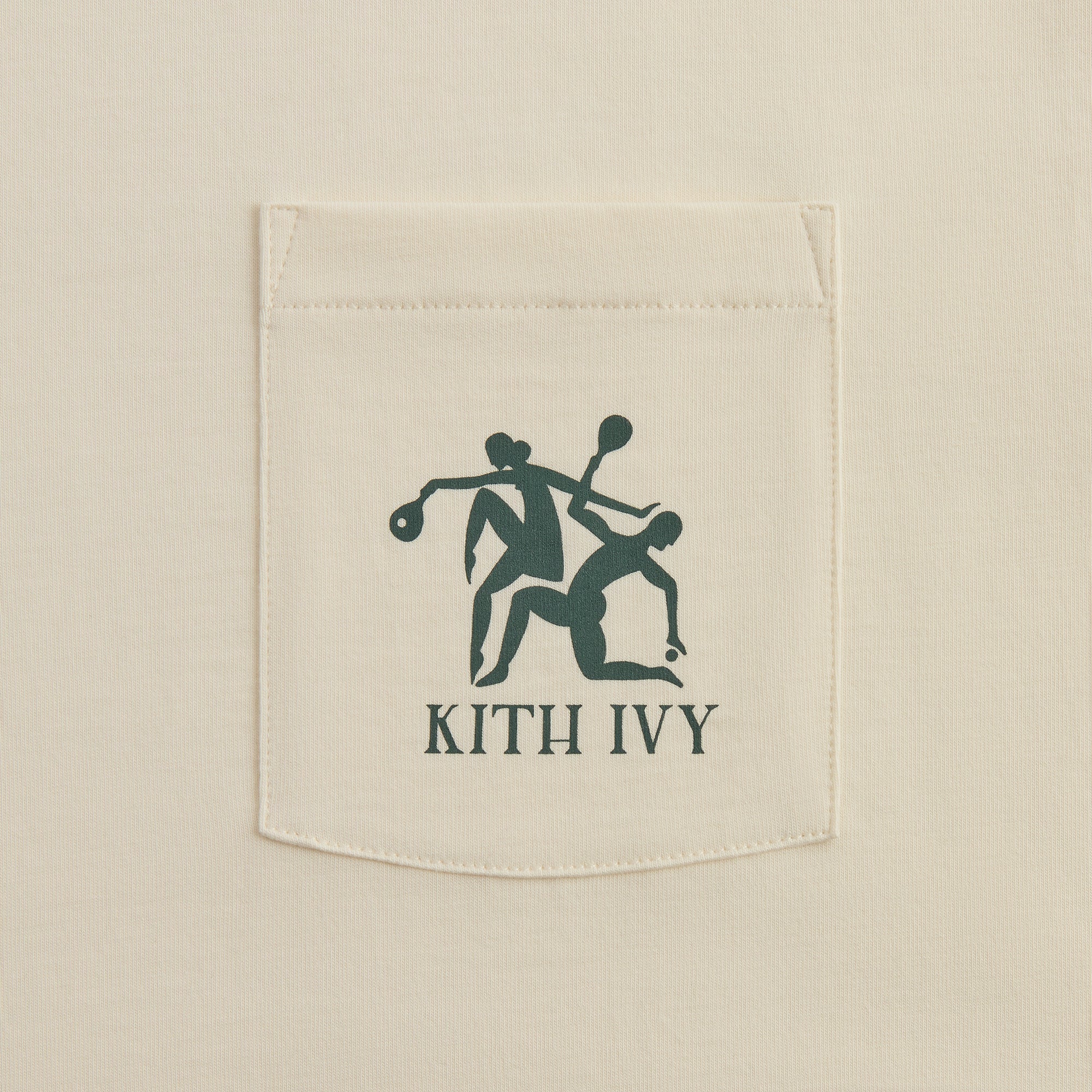 Kith Ivy Pocket Tee - Sandrift - Image 4