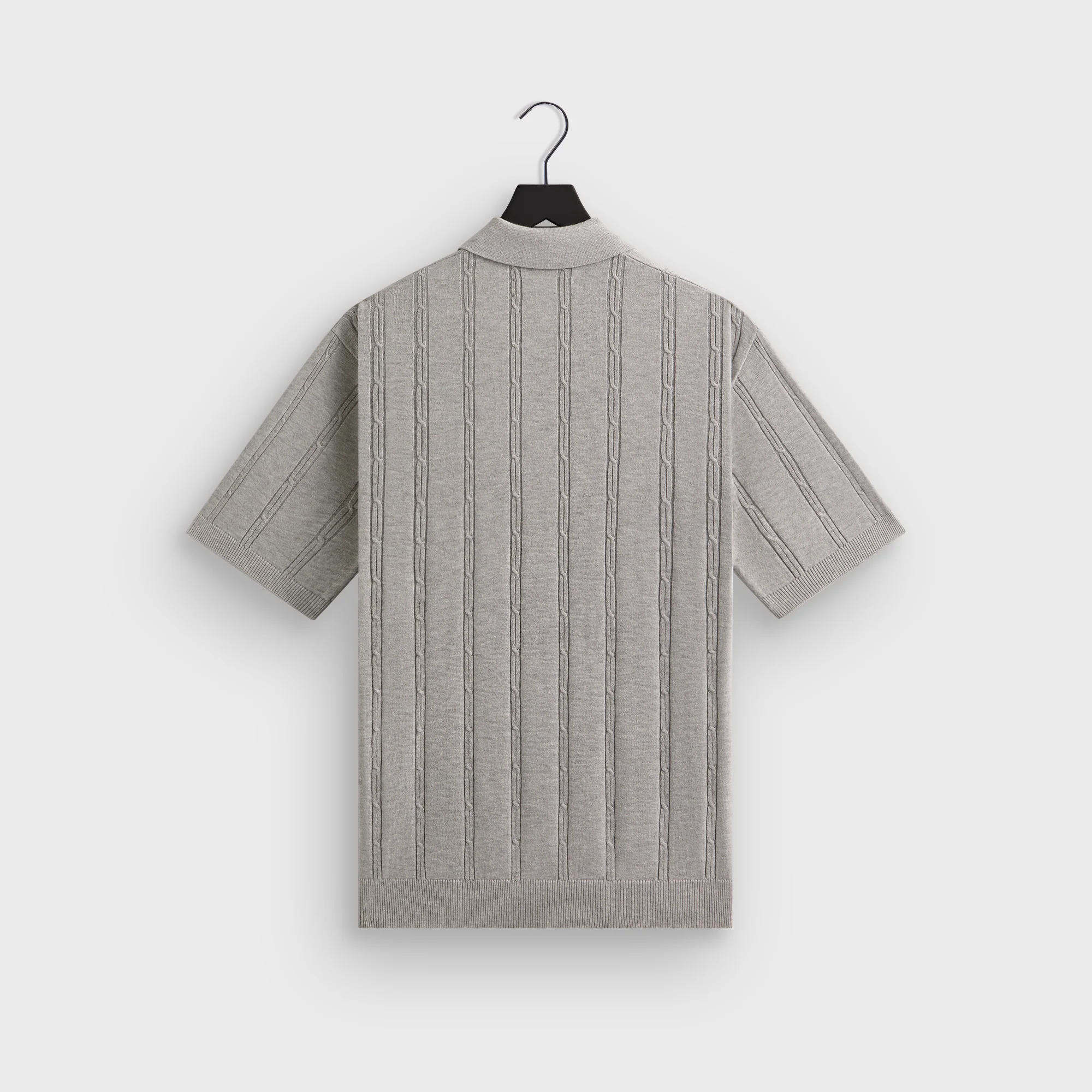 Kith Tilden Polo - Light Heather Grey - Image 3