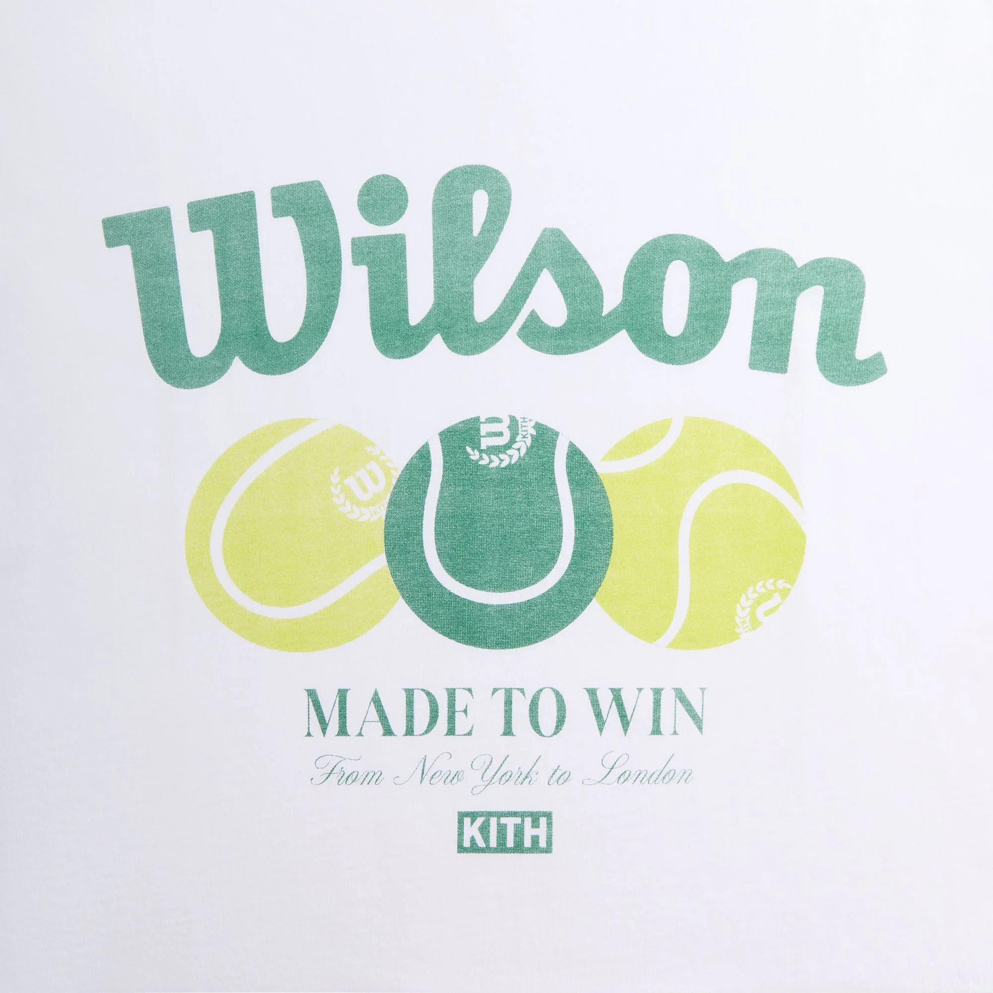 Kith for Wilson Made To Win Vintage Tee - White - Image 4