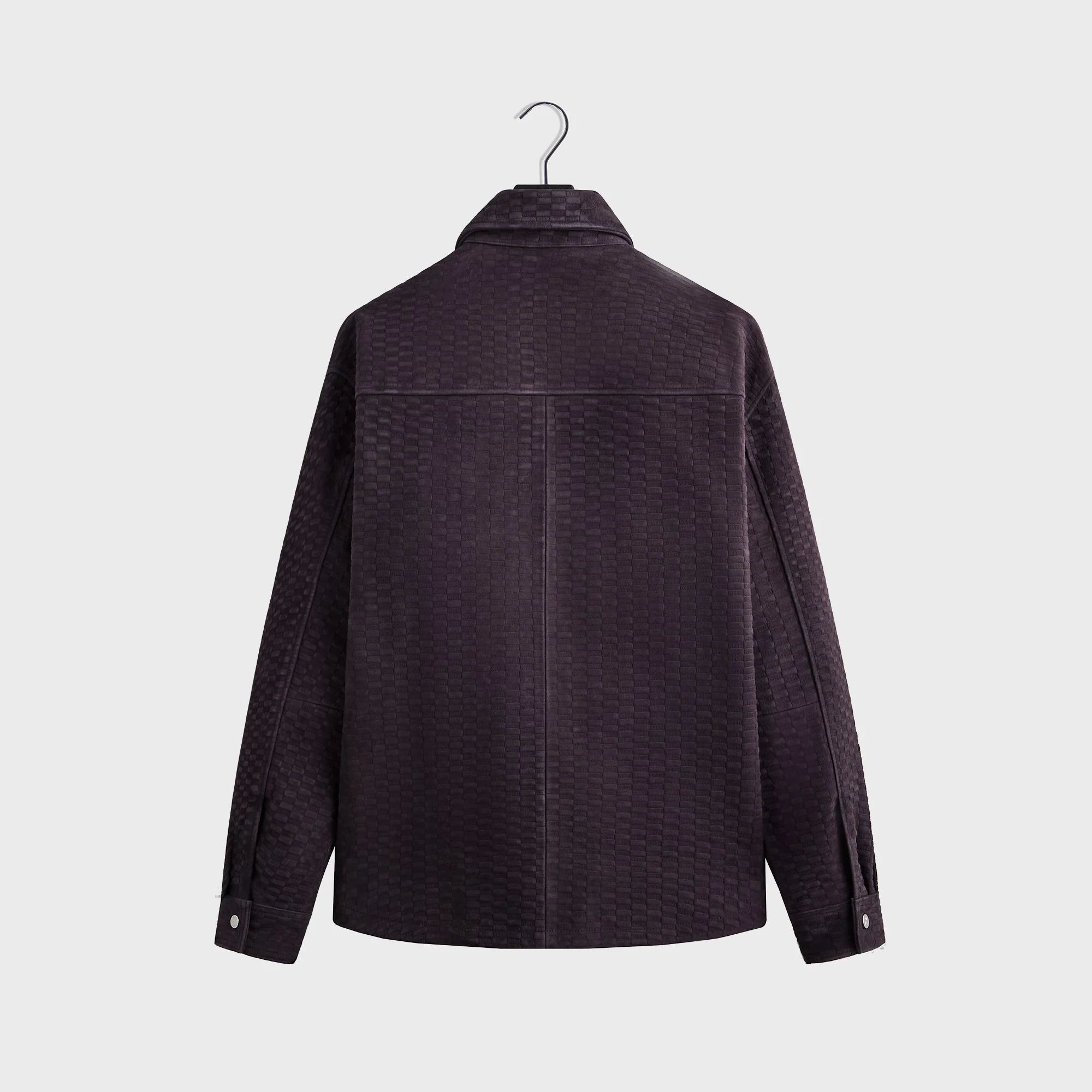 Kith Monogram Suede Apollo II Shirt - Belladonna - Image 2