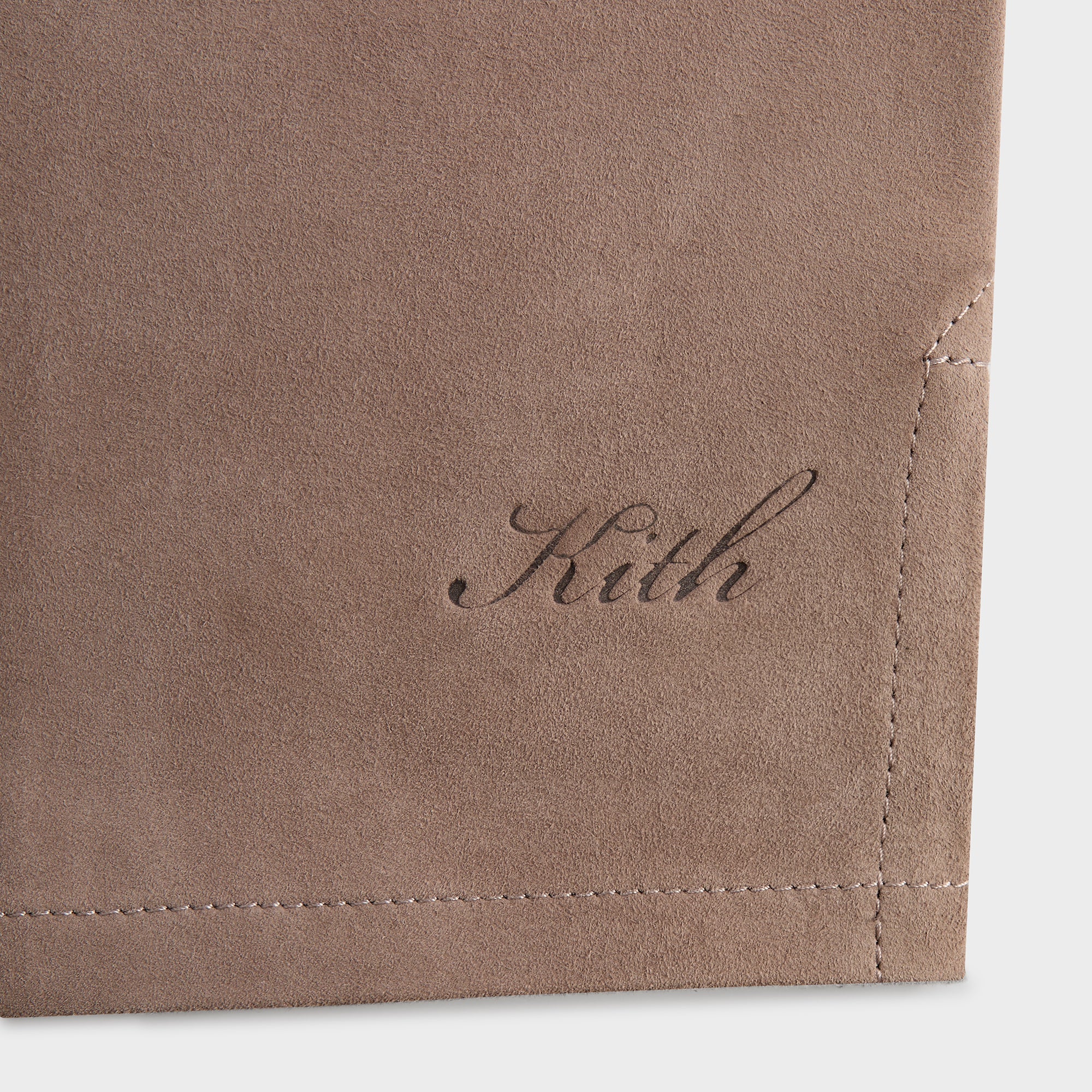 Kith Suede Ace Shirt - Factor - Image 4