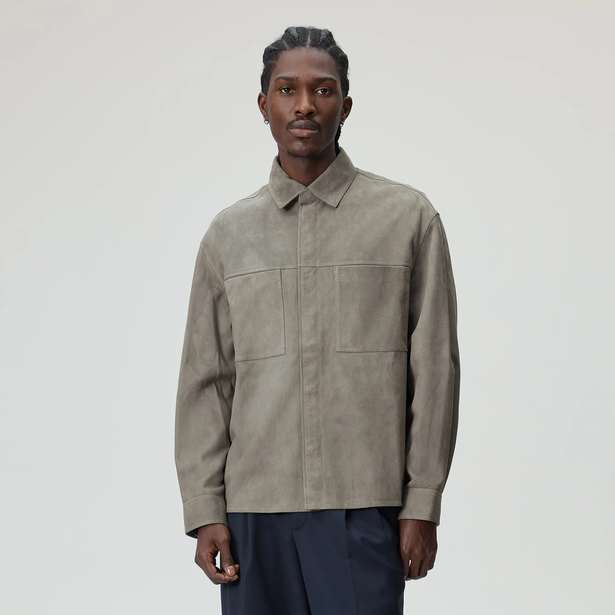 Kith Suede Ace Shirt - Slight - Image 2