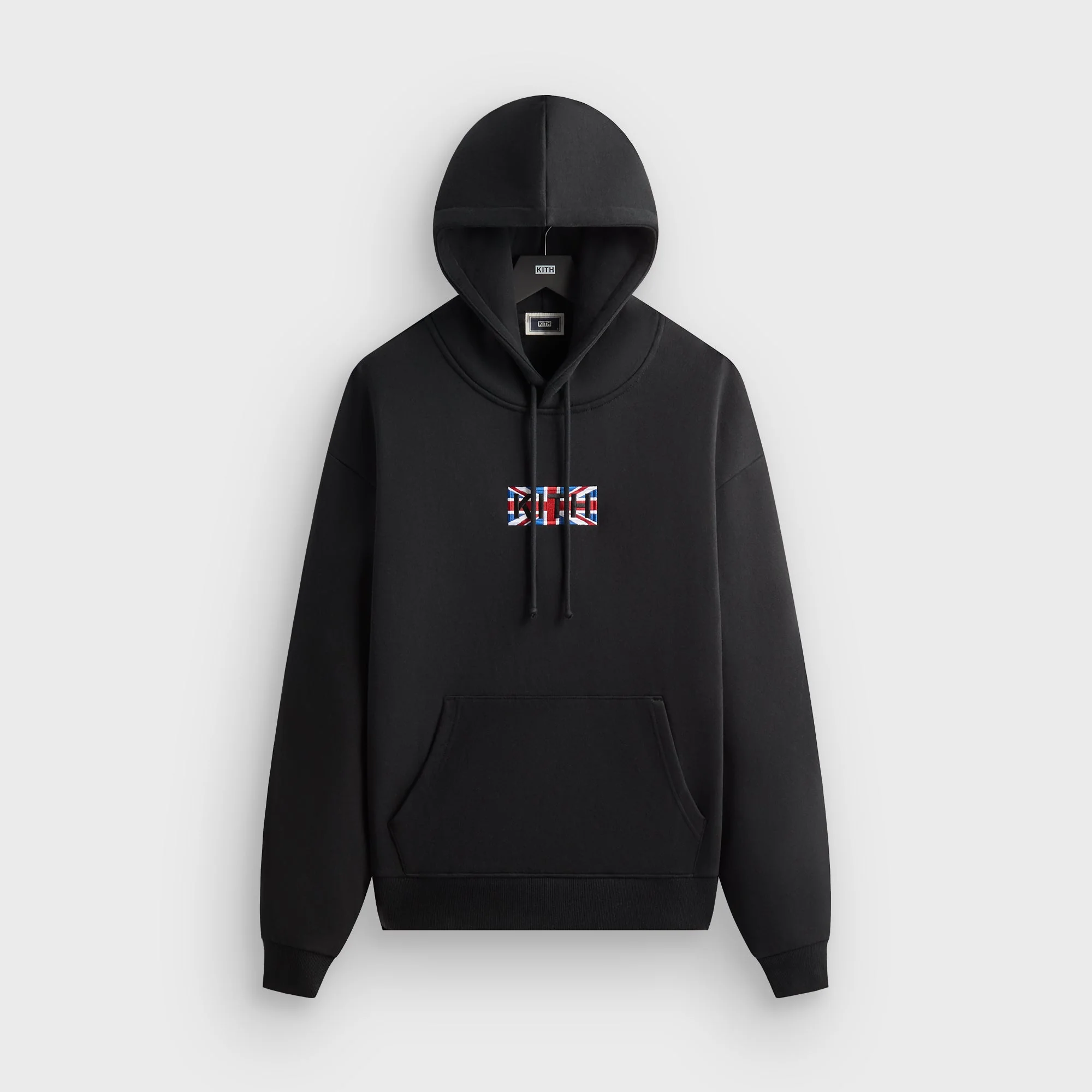 Kith London Classic Logo Nelson Hoodie - Black