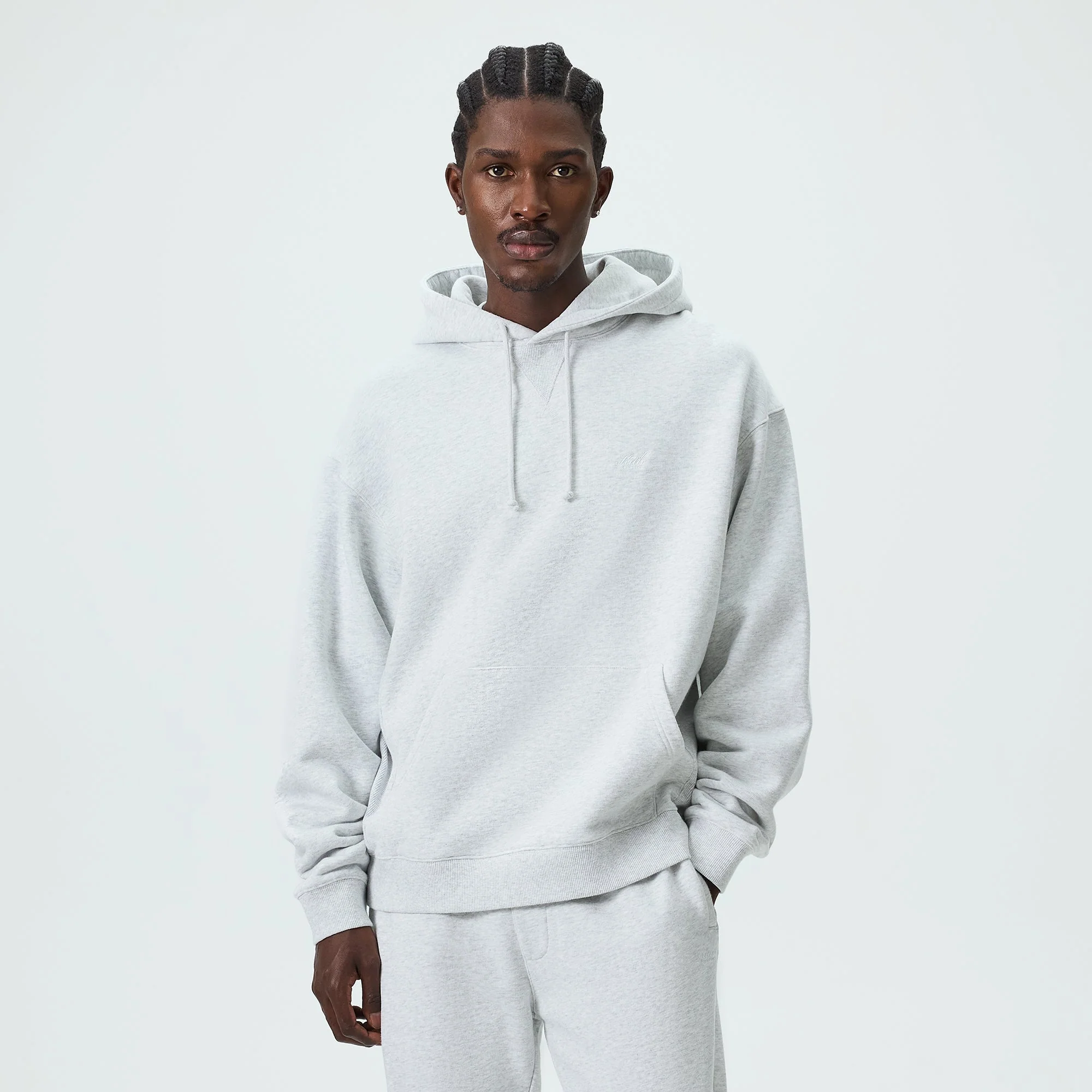 Kith Williams III Hoodie - Light Heather Grey - Image 2