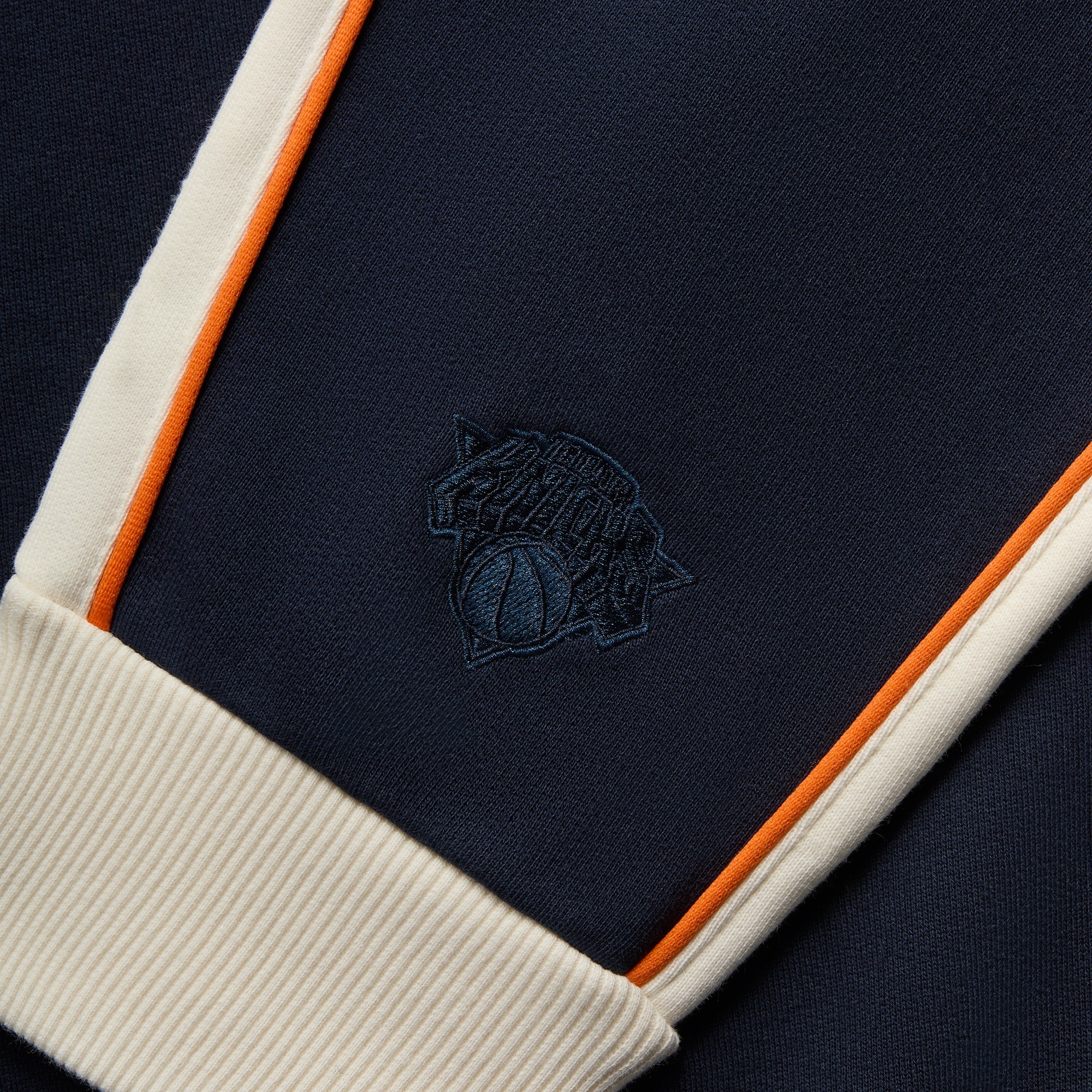 Kith for the New York Knicks Coach Vintage Nelson Quarter Zip - Nocturnal - Image 5