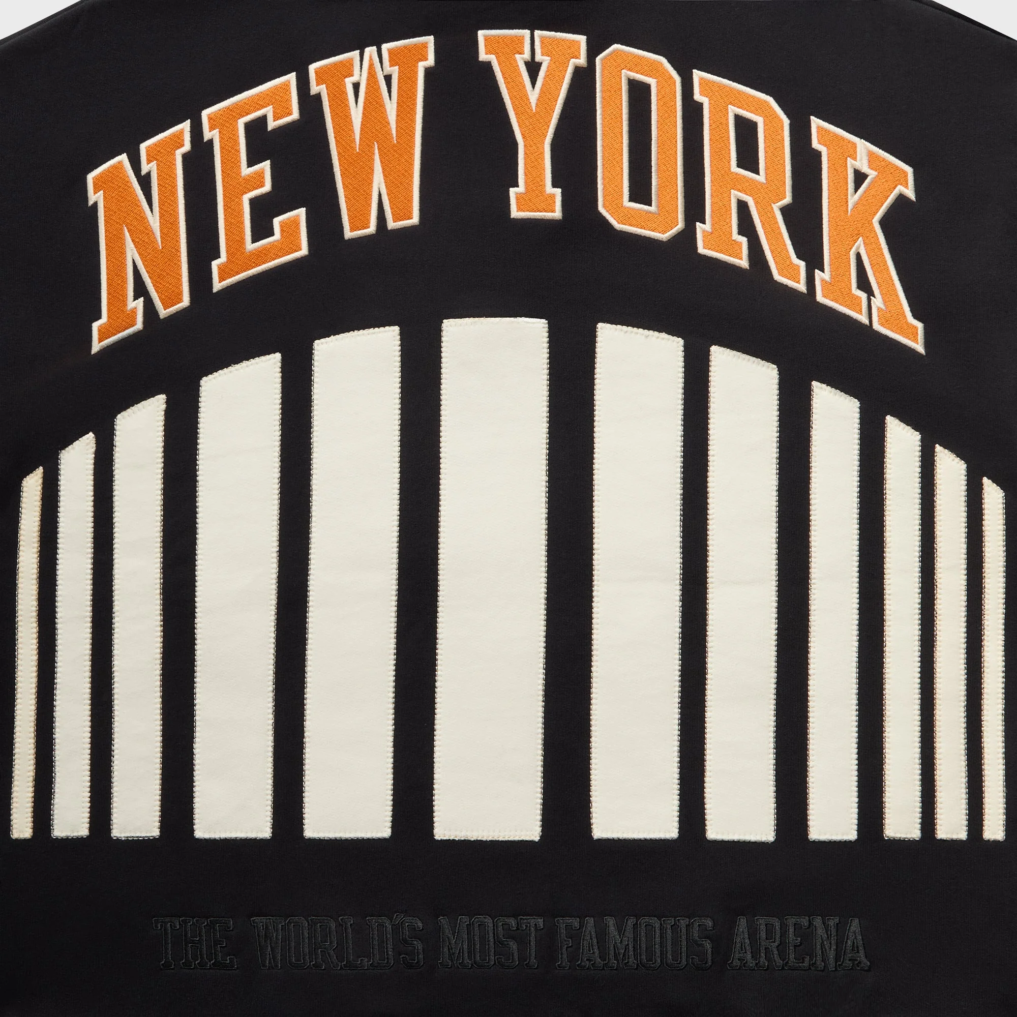Kith for the New York Knicks Madison Square Garden Vintage Nelson Quarter Zip - Black - Image 8