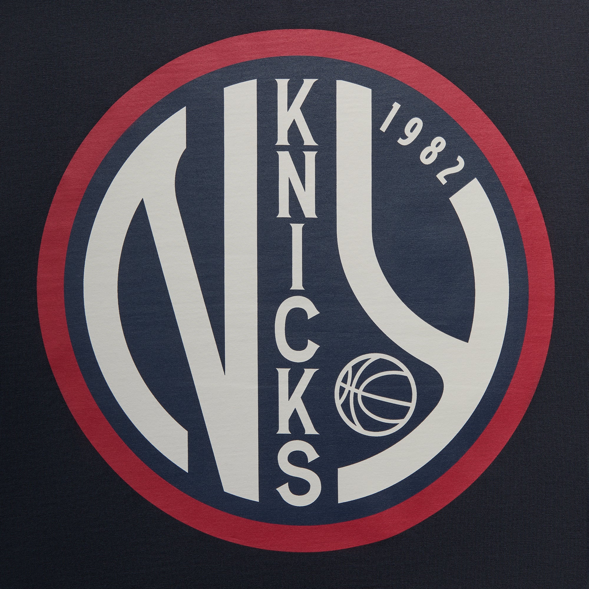 Kith for the New York Knicks NY Vintage Jones Tee - Nocturnal - Image 4