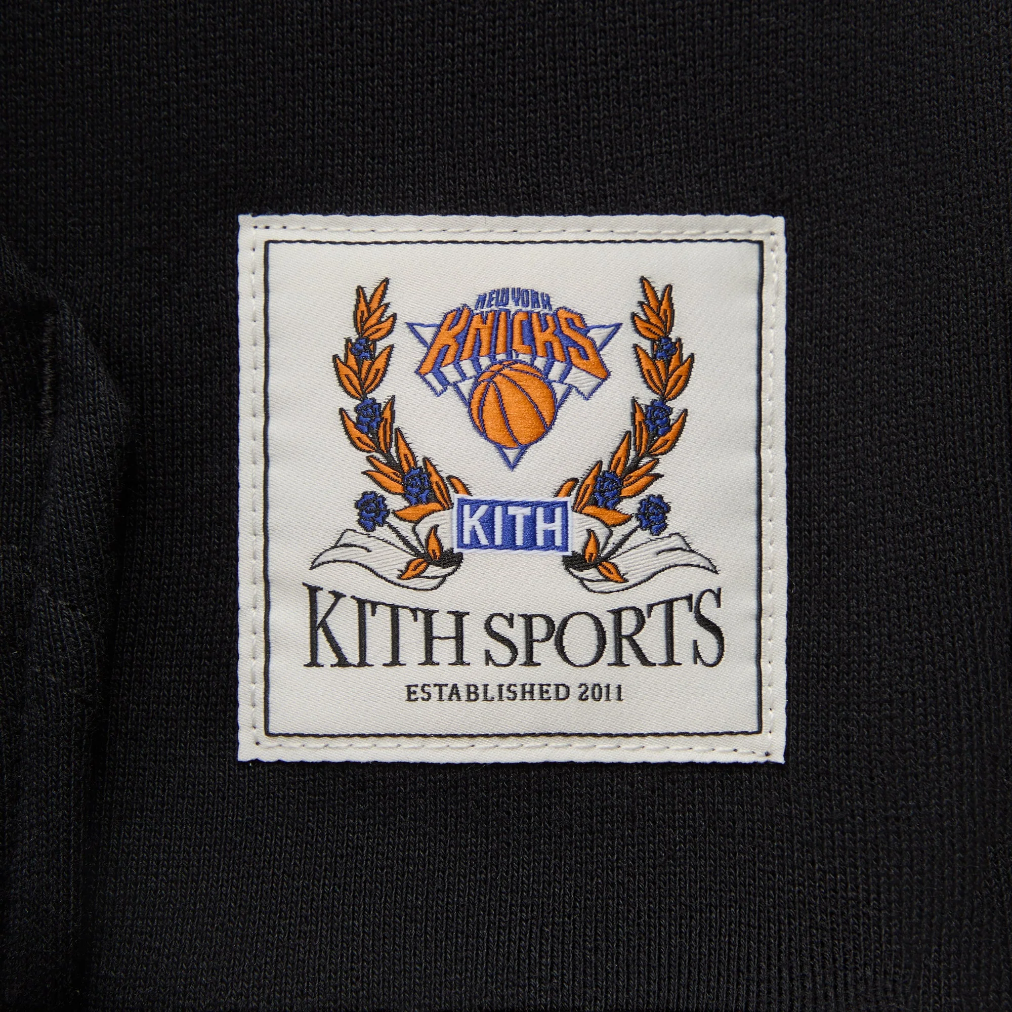 Kith for the New York Knicks Madison Square Garden Nelson Vintage Hoodie - Black - Image 7