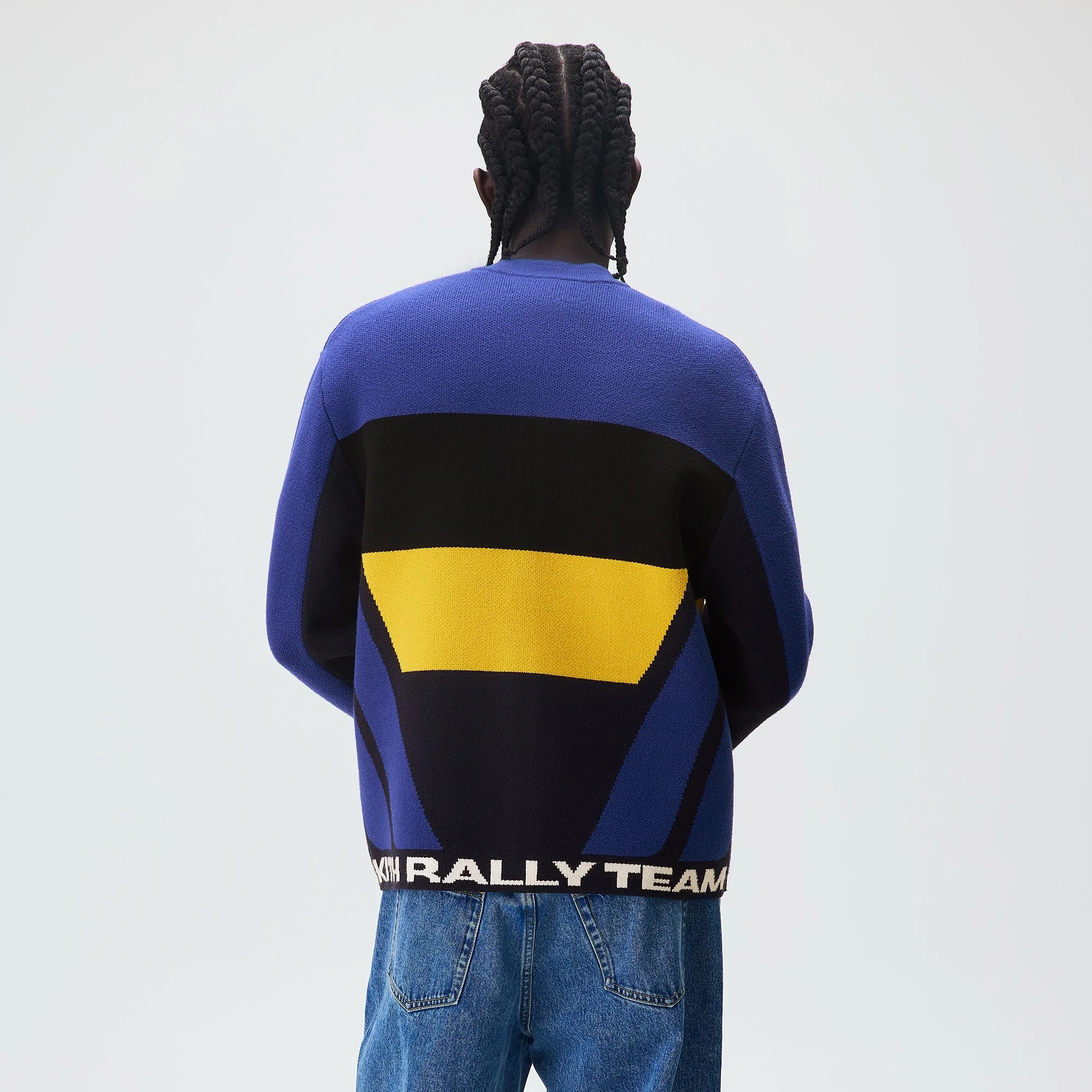 Kith Knit Moto Full Zip Jacket - Current - Image 3
