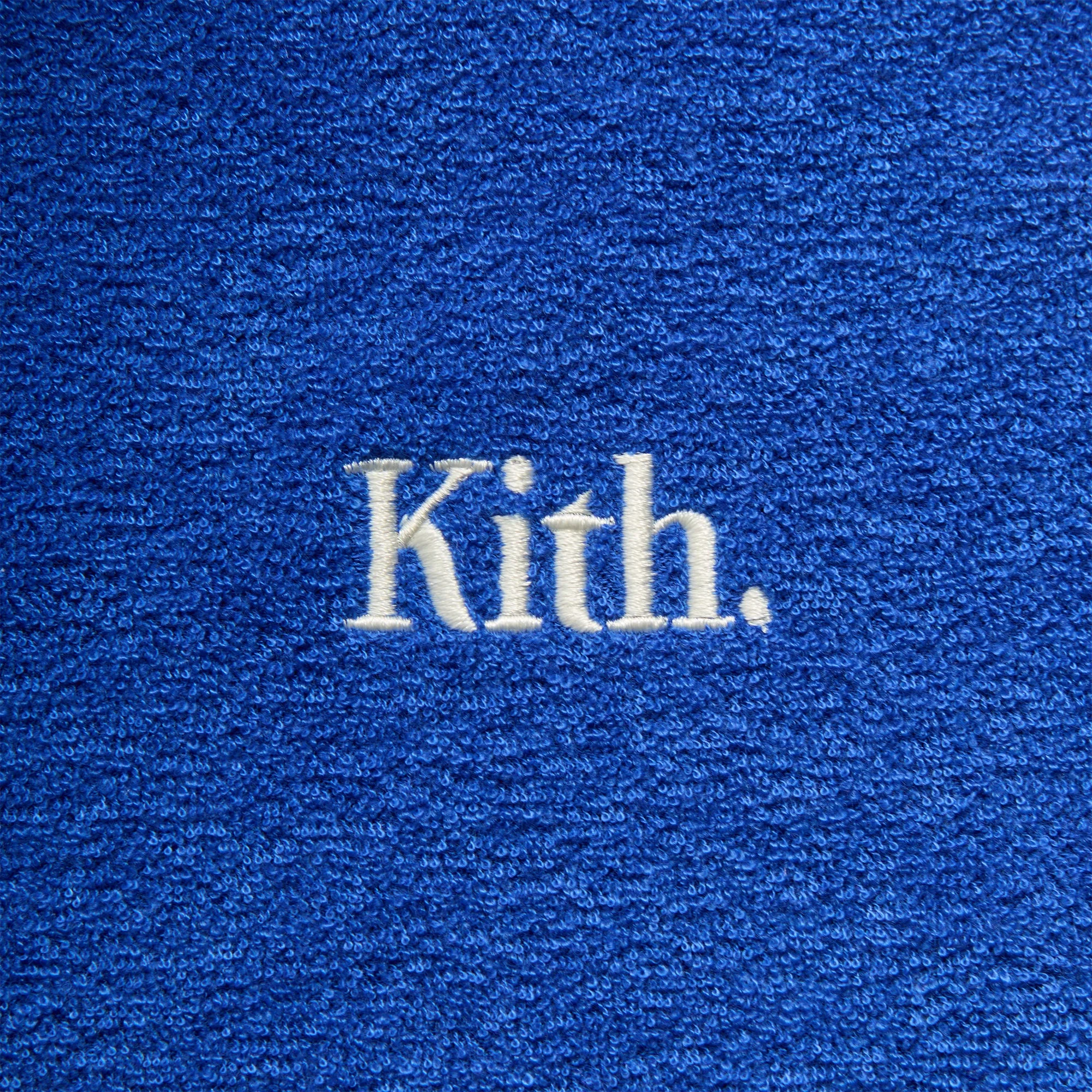 Kith Towel Boucle Boxy Collared Overshirt - Cyclone - Image 4