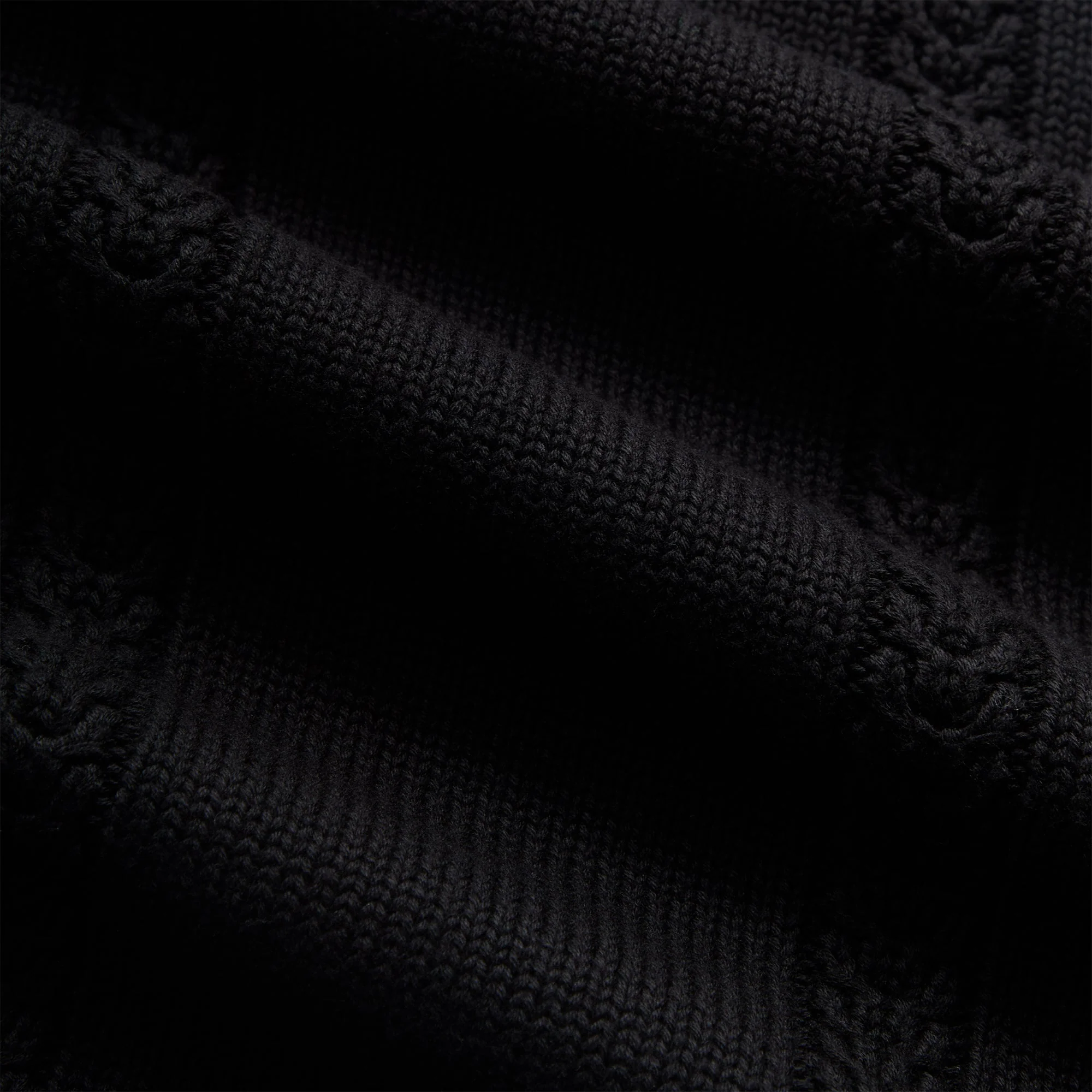 Kith Wagner Long Sleeve Soccer Sweater - Black - Image 5