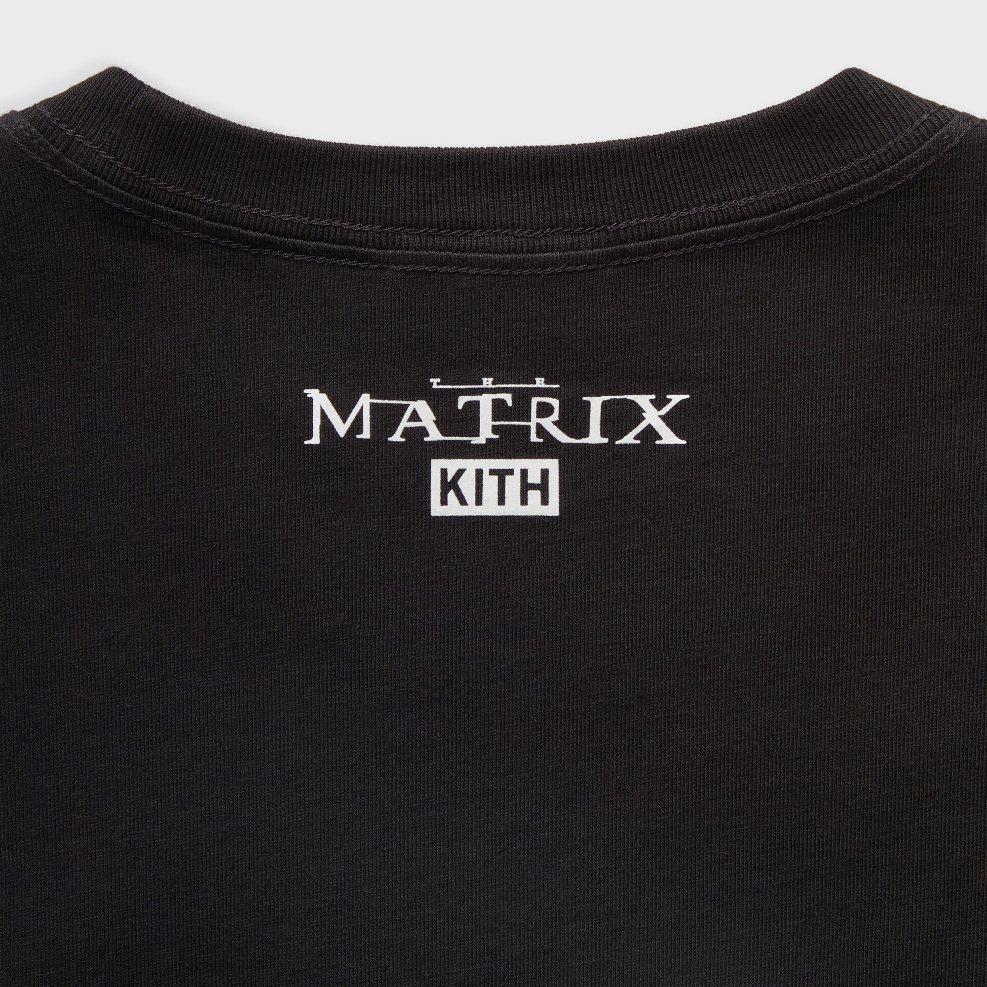 Kith for The Matrix The Agent Just Us Tee - Black - Image 4